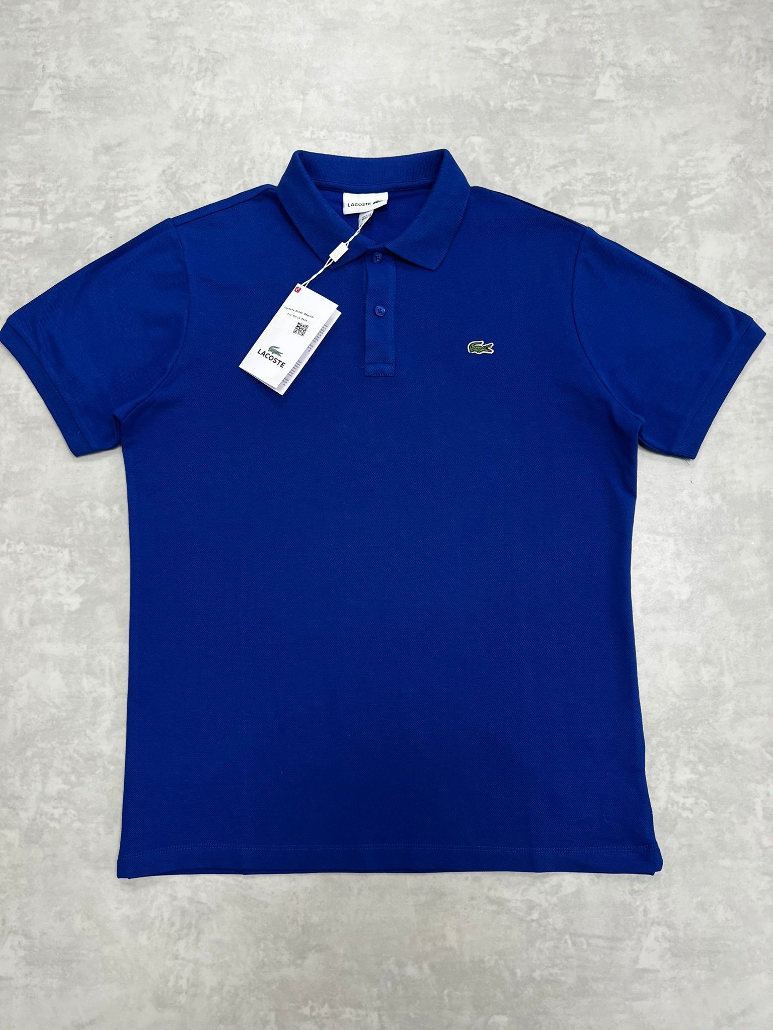 Classic Patch Mini Logo Polo Yaka  Blue T-shirt