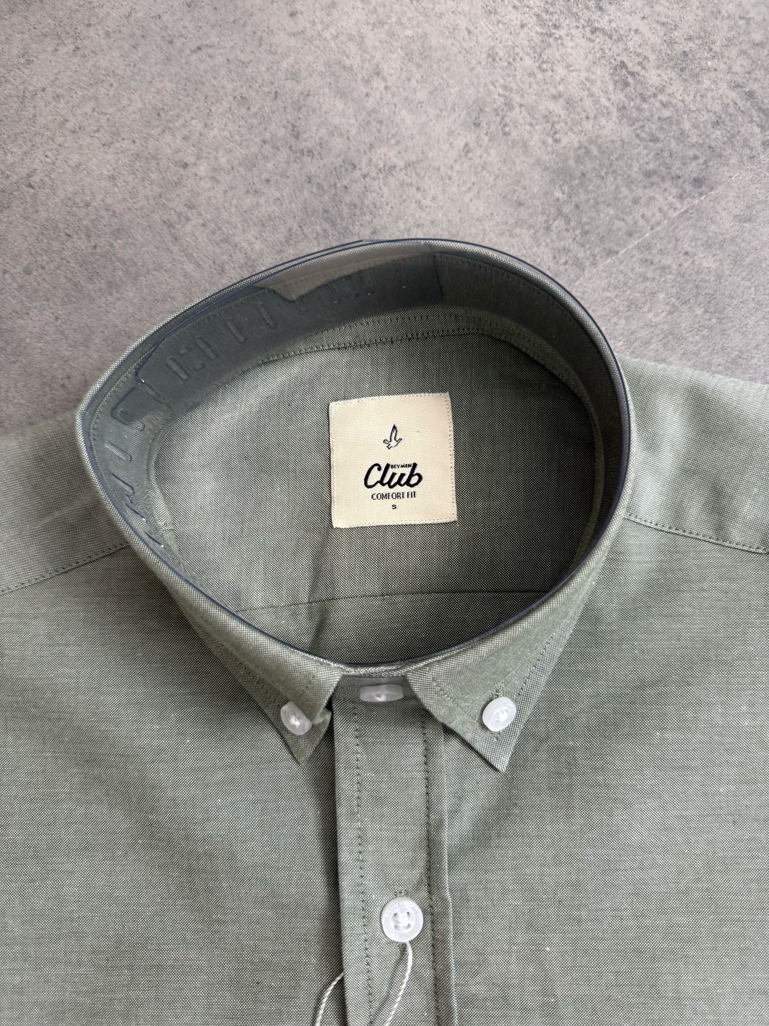 Yeni Sezon Basic Logolu Oxford Gömlek