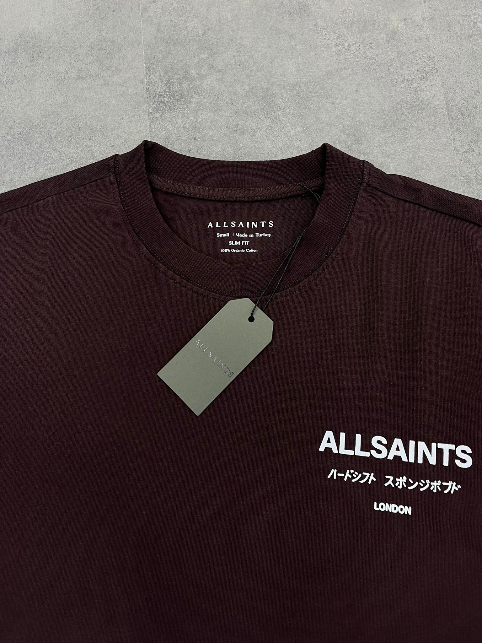 Yeni Sezon Back To Print Underground Oversized Brown T-shirt