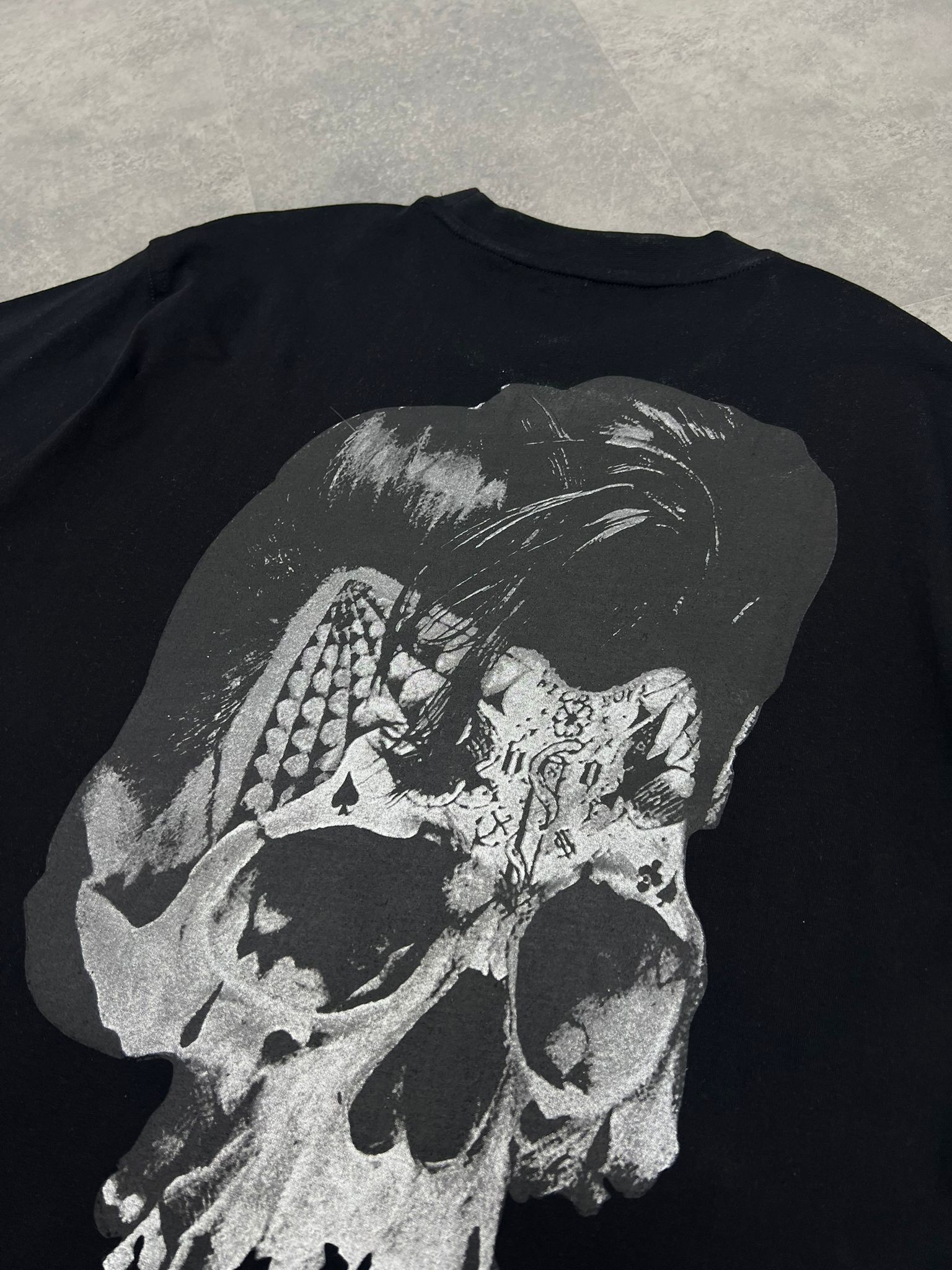 Yeni Sezon Devil Skull Black T-shirt