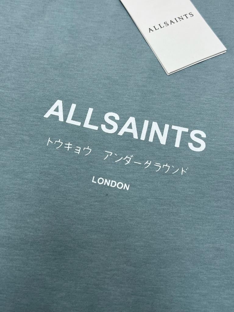 Oversize London Su Yeşili T-shirt