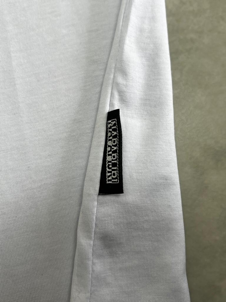 Mountain  Mini Logo White T-shirt