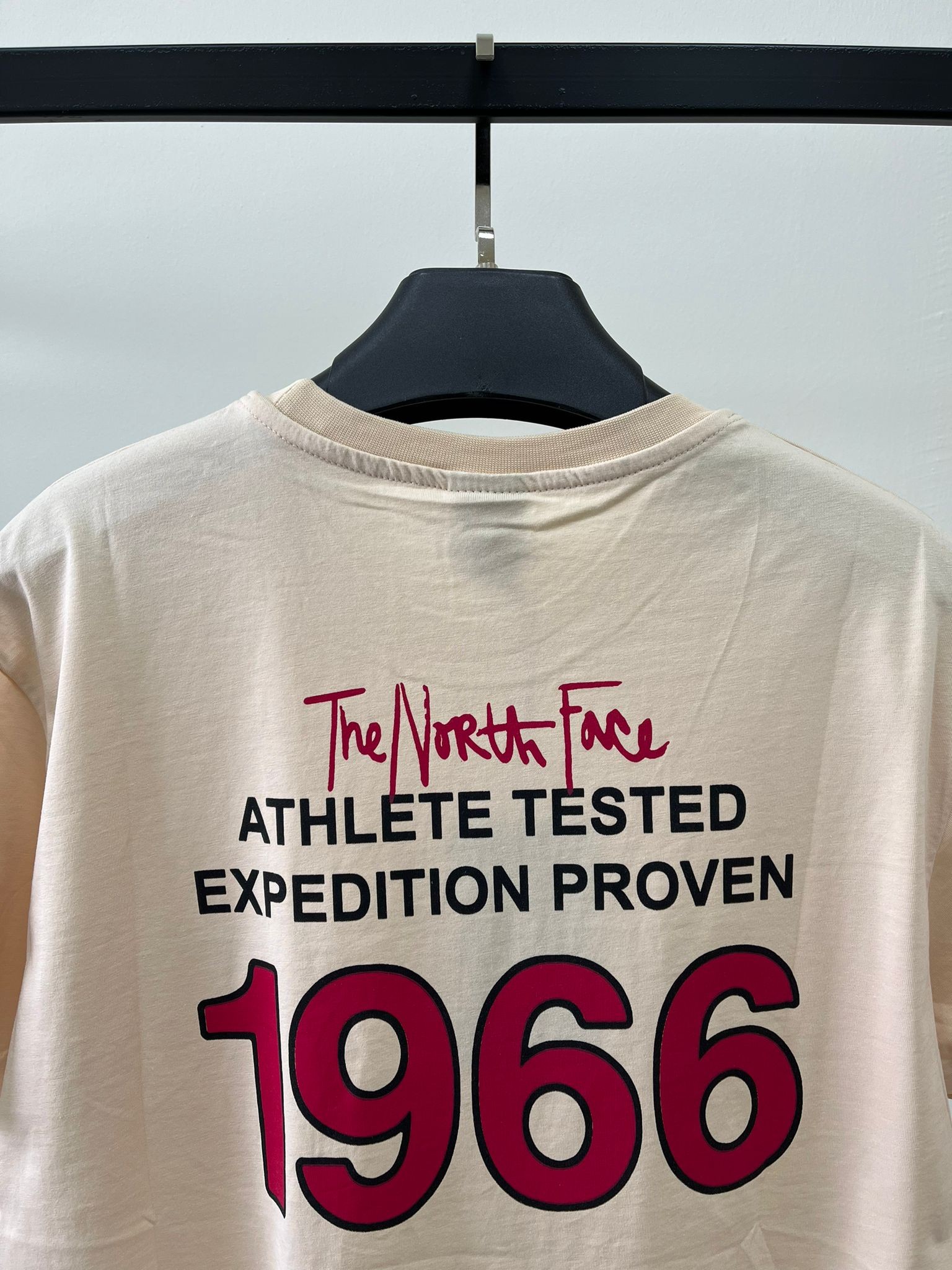 1966 Athelete Cream Oversize T-shirt