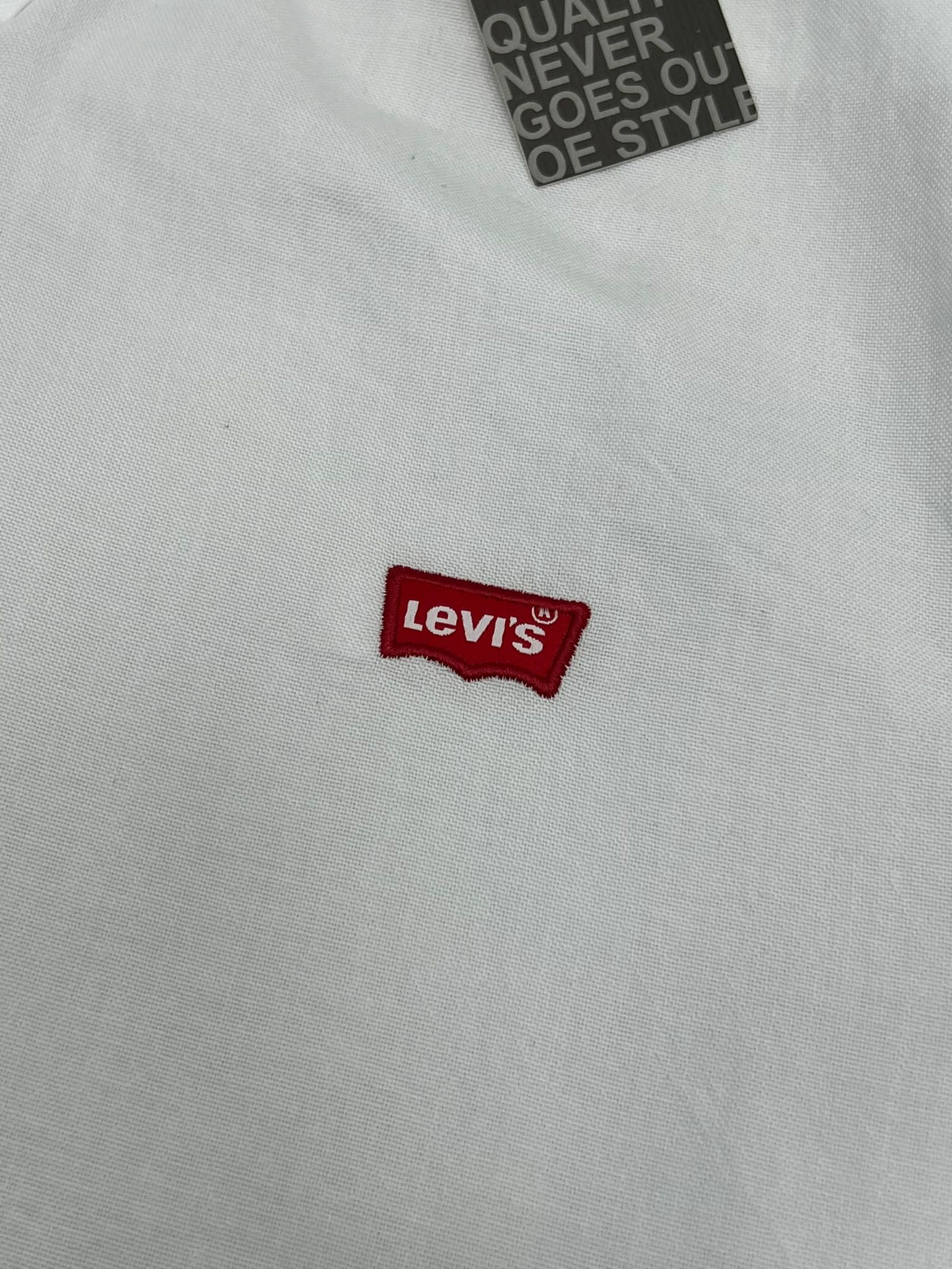 Yeni Sezon Basic Mini Logo Pamuk  White Gömlek