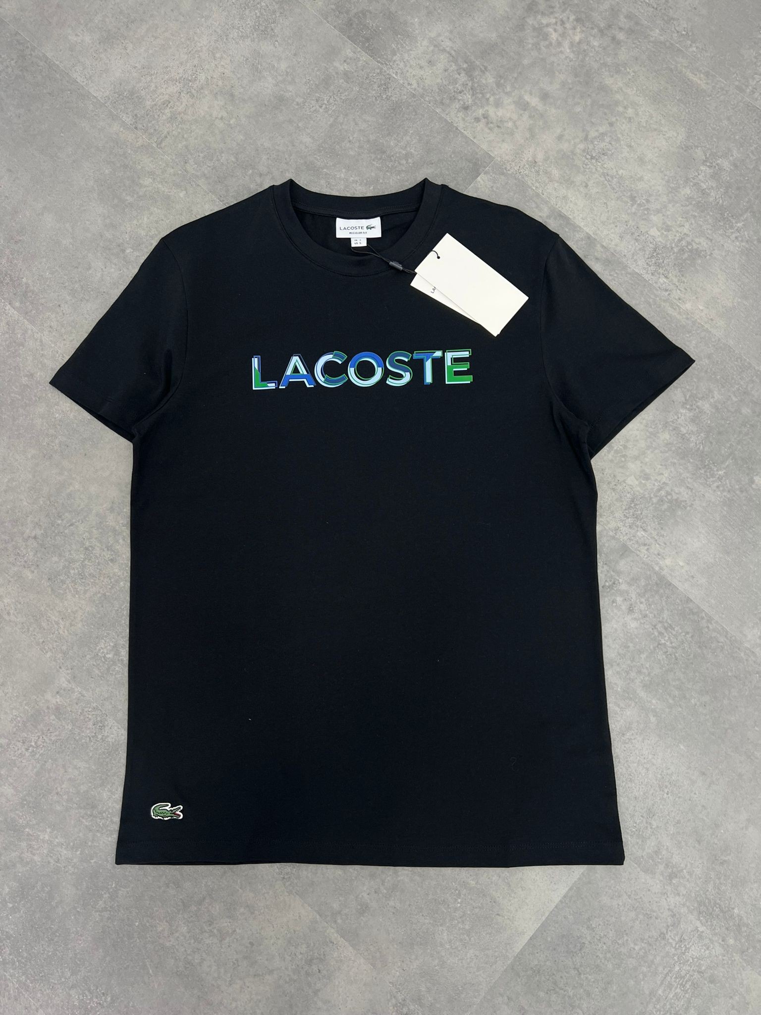 Yeni Sezon Mid Icon Full Özel Logo Black T-shirt