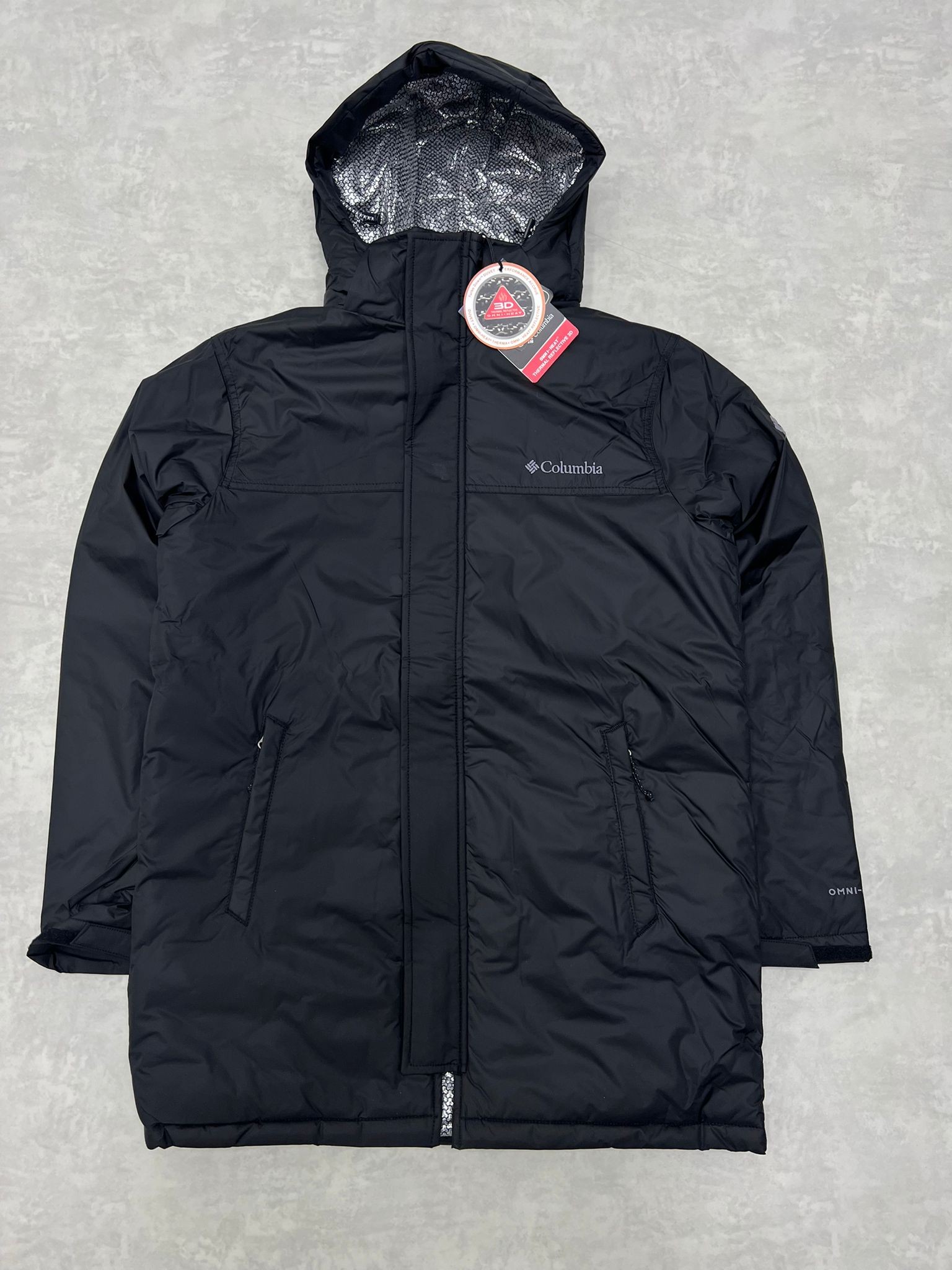 Omni-Heat 3D Termal  Titanium Parka Black Mont