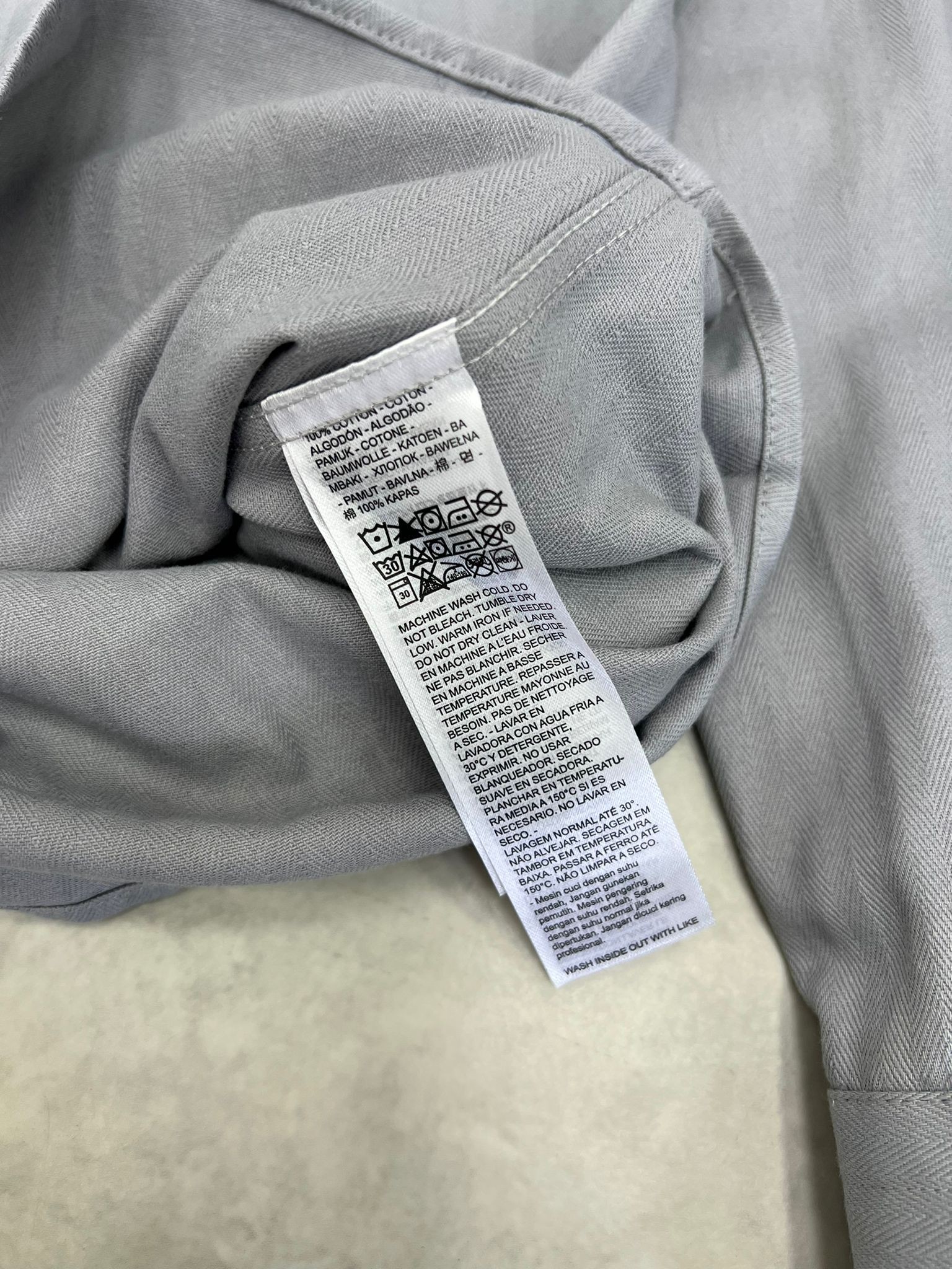 Yeni Sezon Limited Edition Gabardin Gray Gömlek