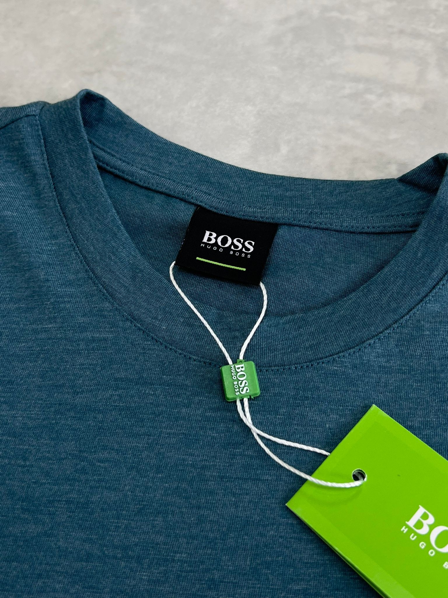 Petrol Yeşili  Basic Mini Logo Classic  T-shirt
