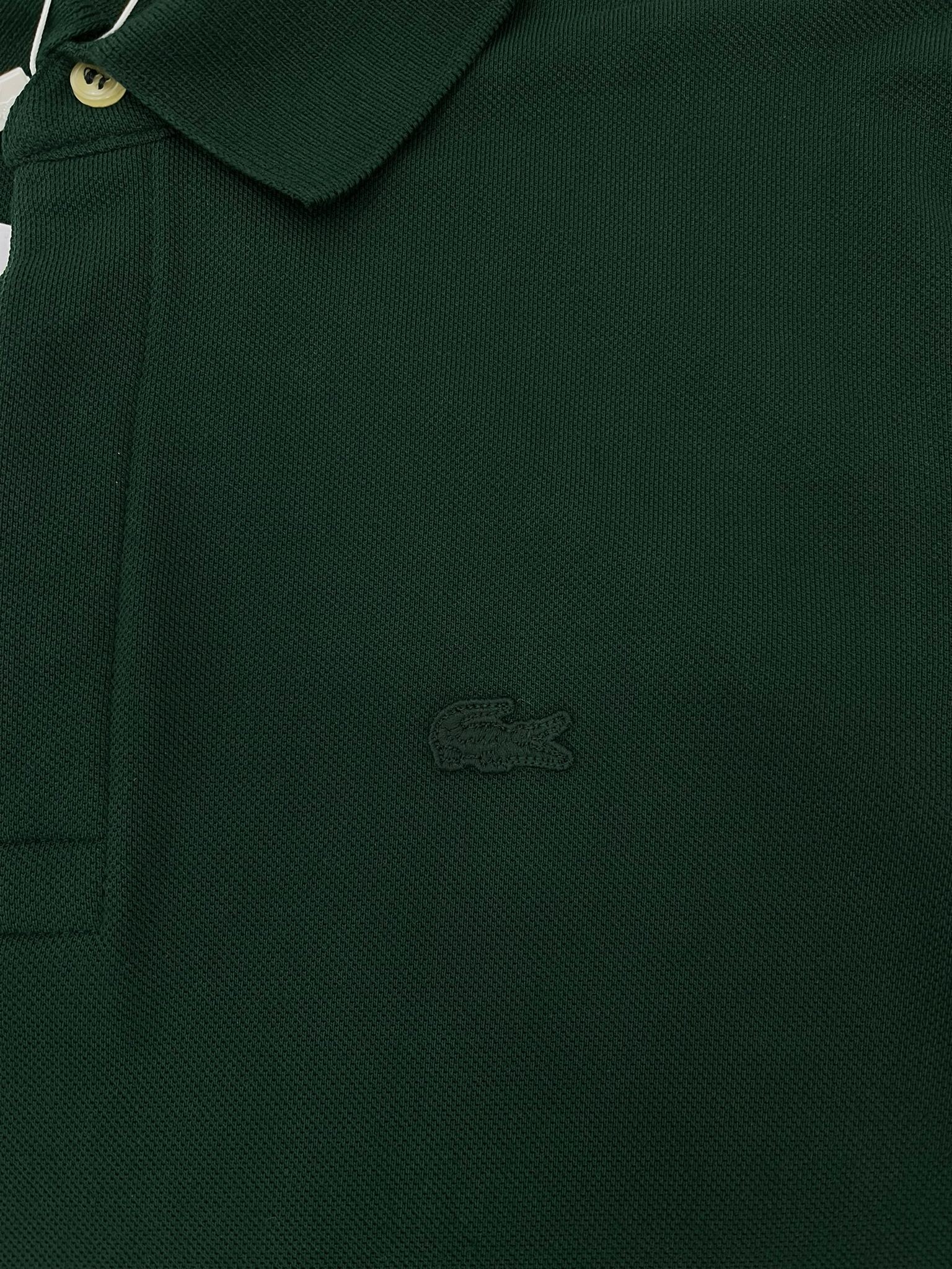 Yeni Sezon Paris Logo Mini Logo Classic Green  Polo Yaka