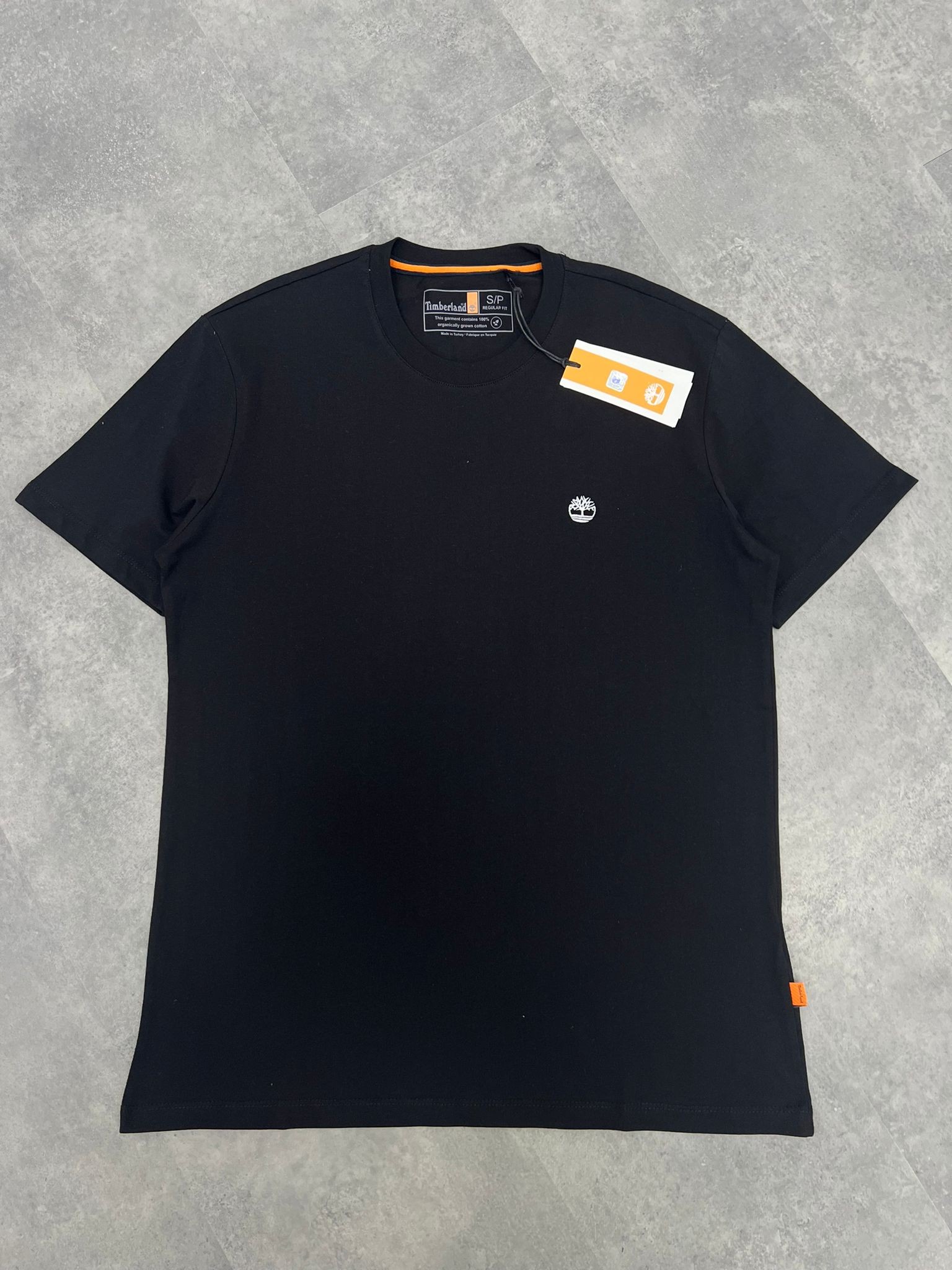 Yeni Sezon Orıgınal Sınce Basic Mini Logo 1973 BlackT-shirt