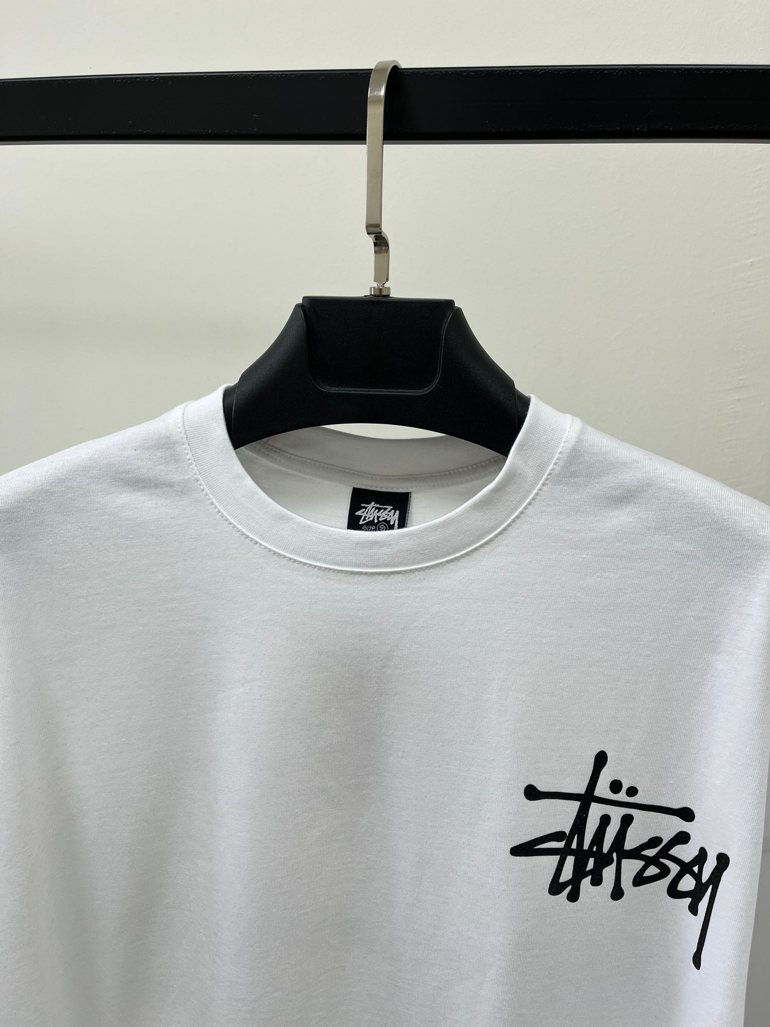 Stussy Basic Tee Oversize White T-shirt