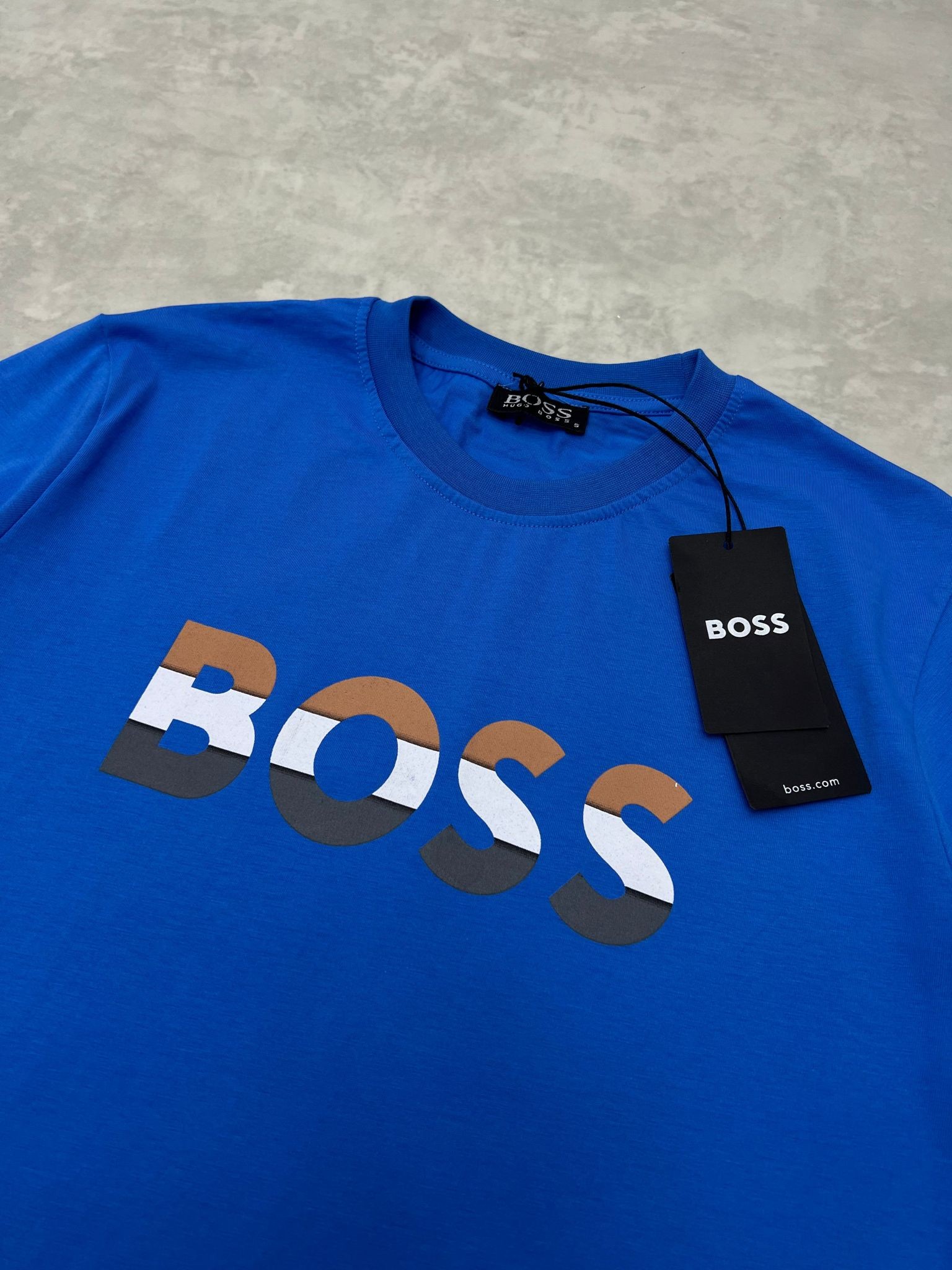 Icon Mid Logo Blue T-shirt