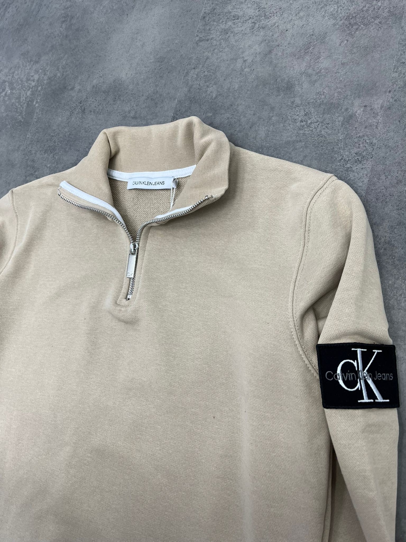 Yeni Sezon Patch Arma Season Yarım Fermuarlı Sweatshirt