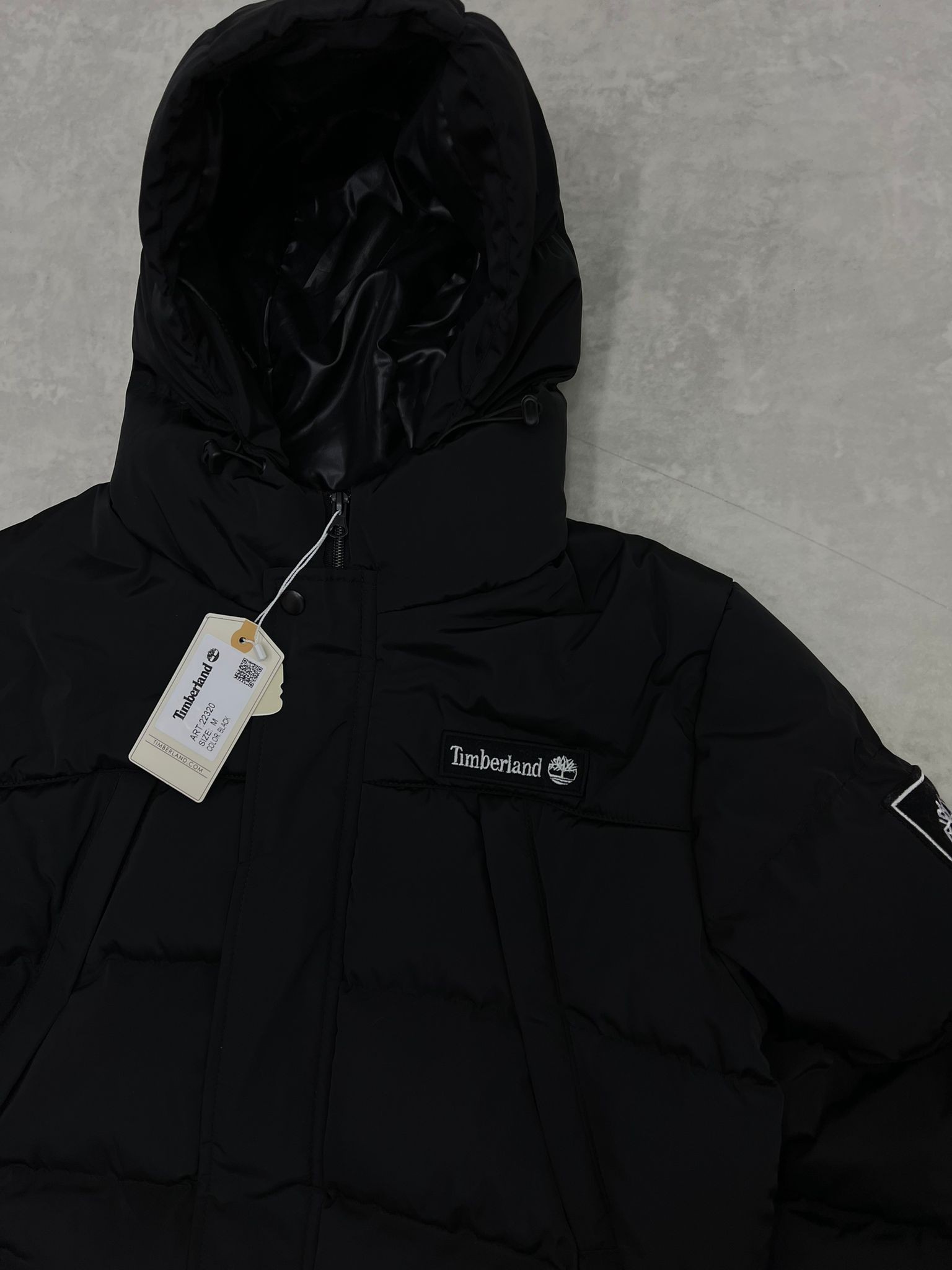 Yeni Sezon Özel WaterProof Şişme Nakış Logo Black Mont 