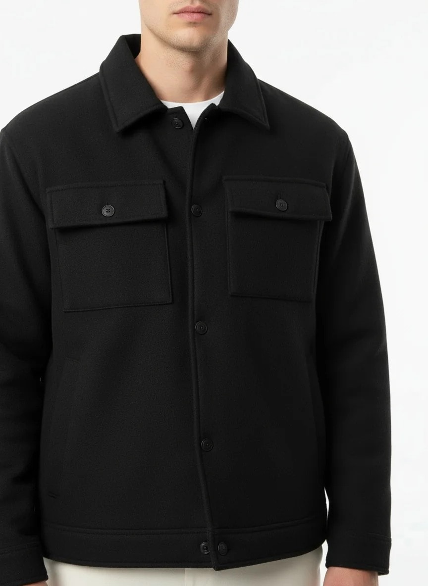 Yeni Sezon Süet Astarlı  Mont