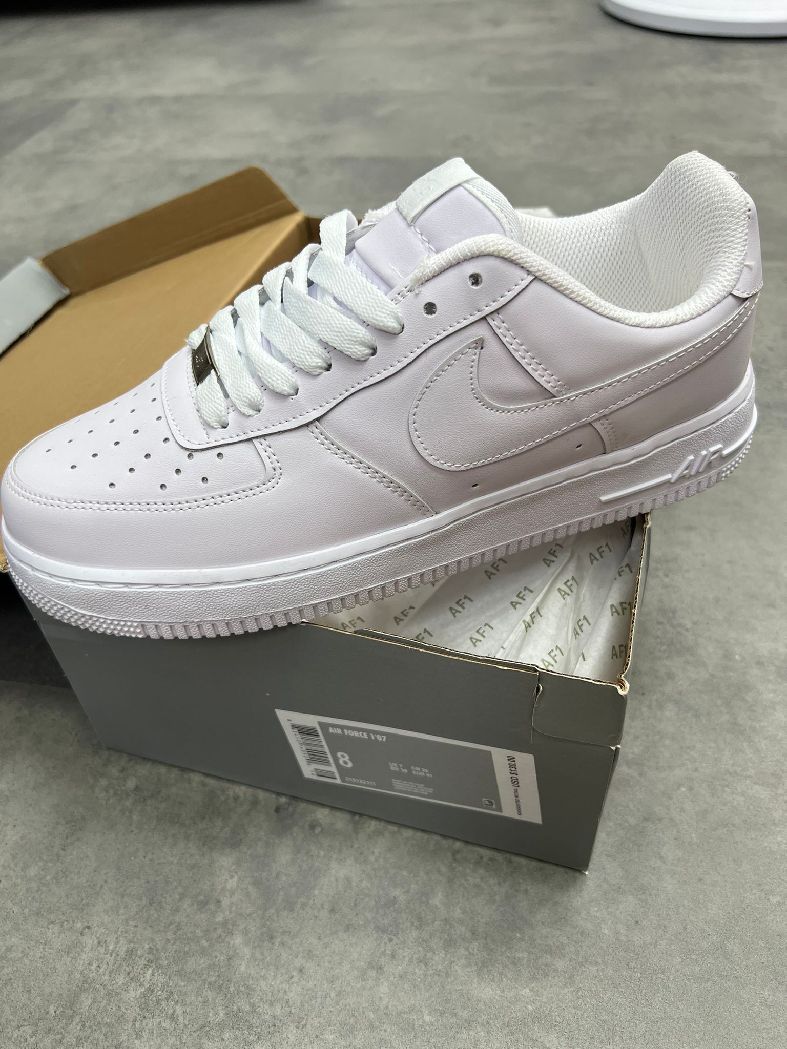 Yeni Sezon Air Force Classic  White Erkek Sneaker 