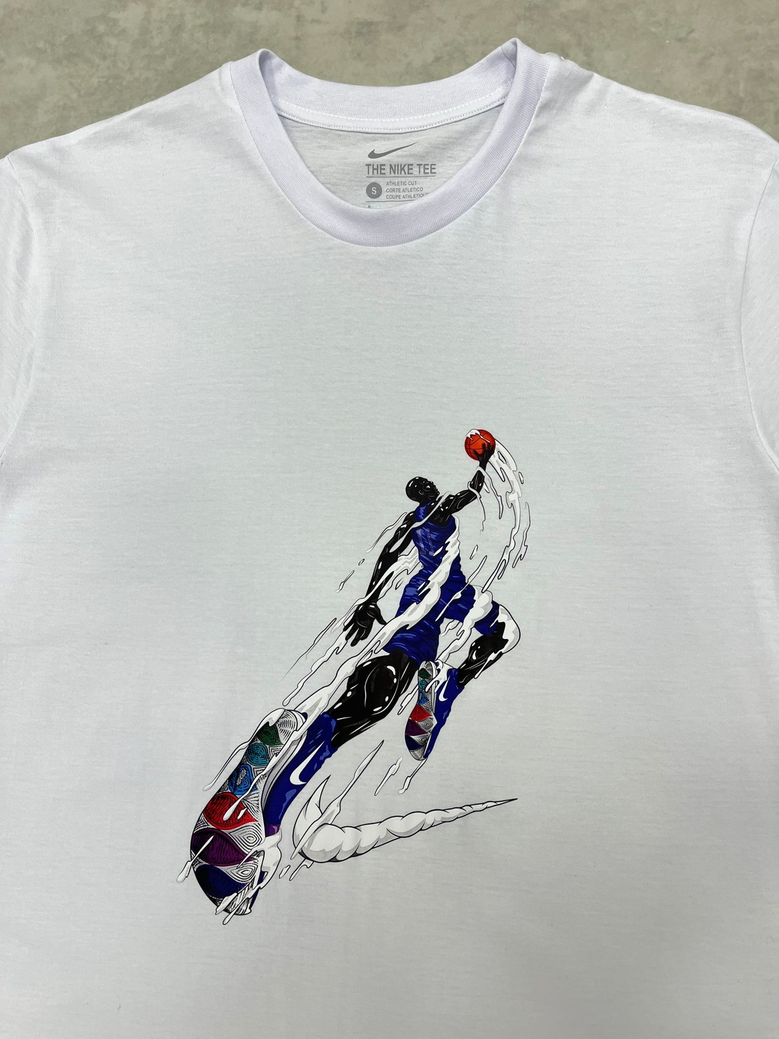 Air Jordan Essential Basketball Icon Mid White T-shirt
