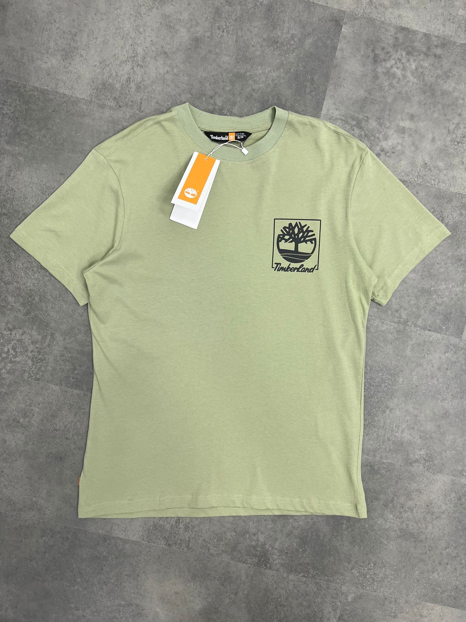 Yeni Sezon Orıgınal Sınce 1973 Basic Mini Logo Green T-shirt