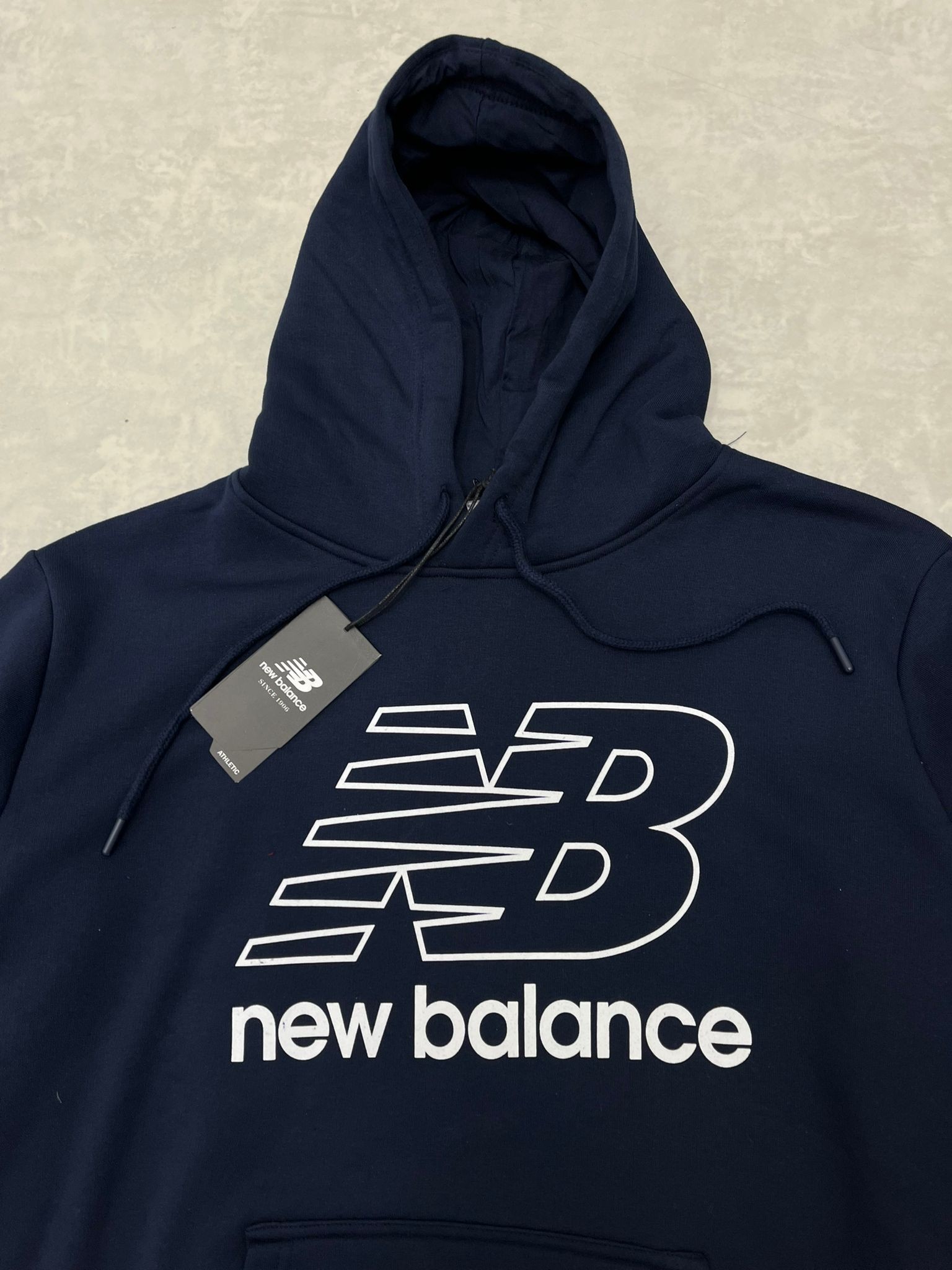 Mid Icon Logo Navy Blue Şardonlu Sweatshirt