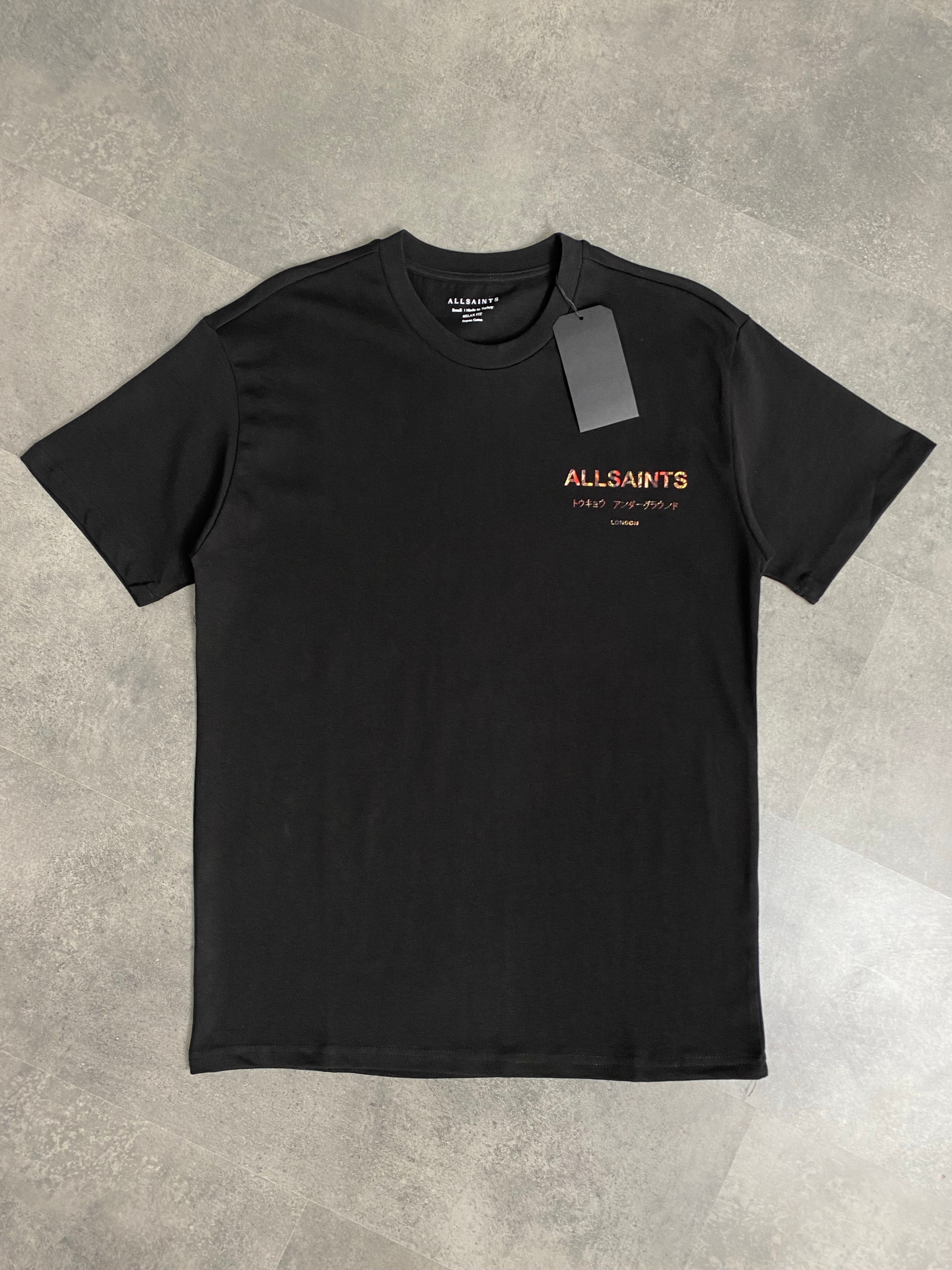 Yeni Sezon London Back to Print Kalın Pamuk T-shirt