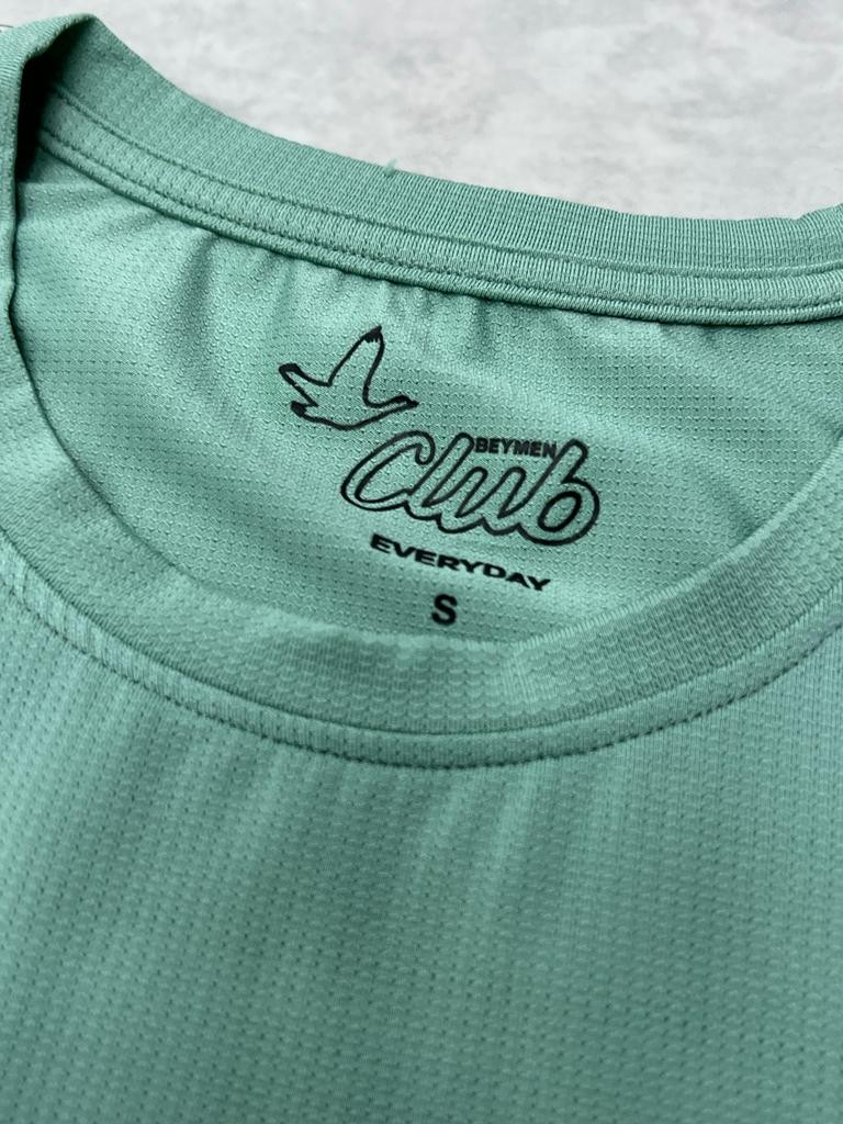 Classic Mini Logo (Clima Cool)  Basic  Water Green  T-shirt