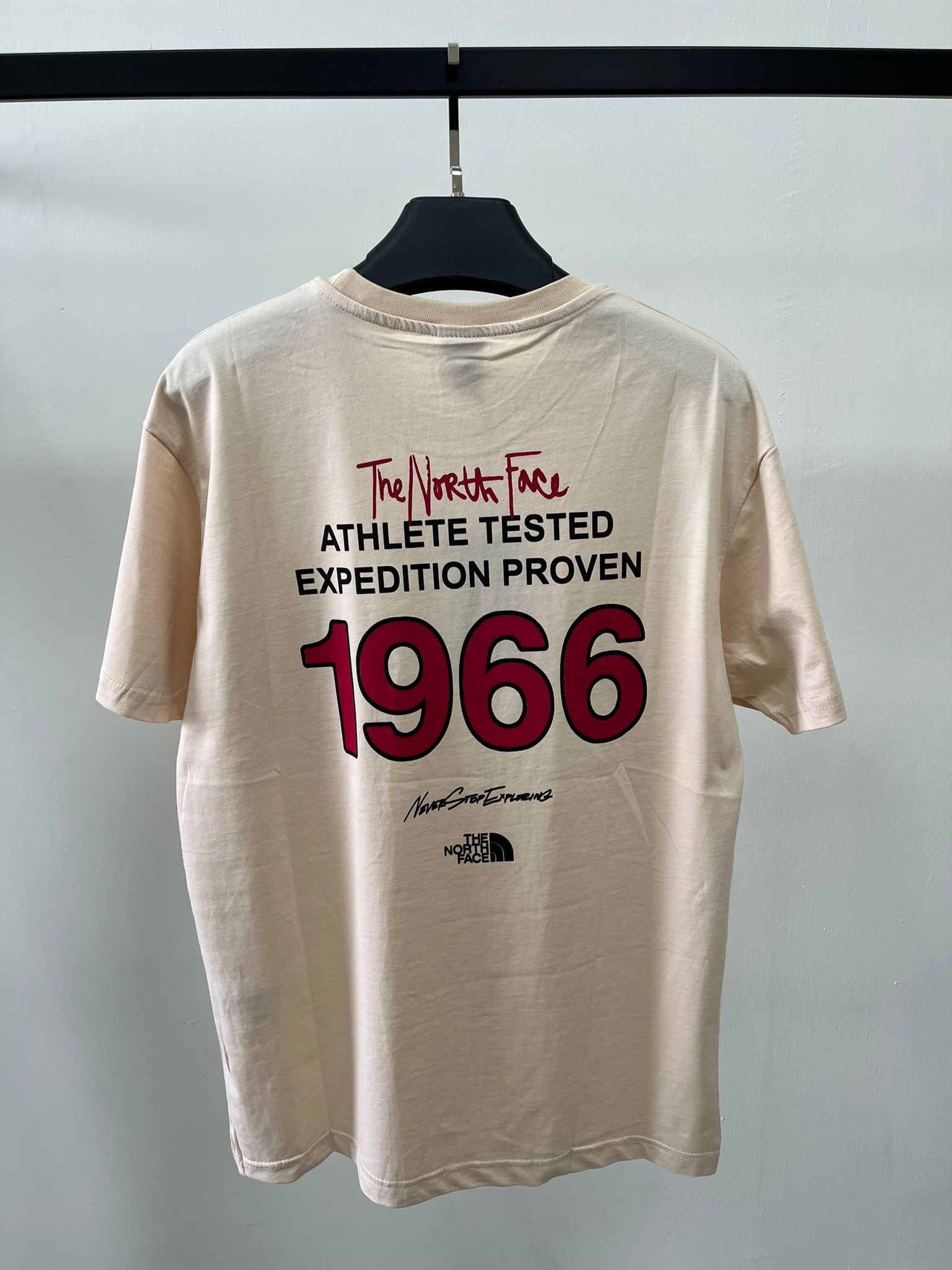 1966 Athelete Cream Oversize T-shirt