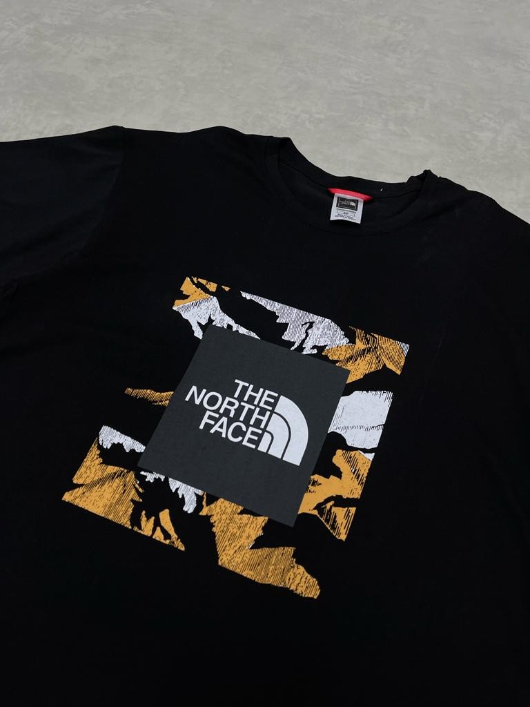 Mid Logo Black Printed T-shirt