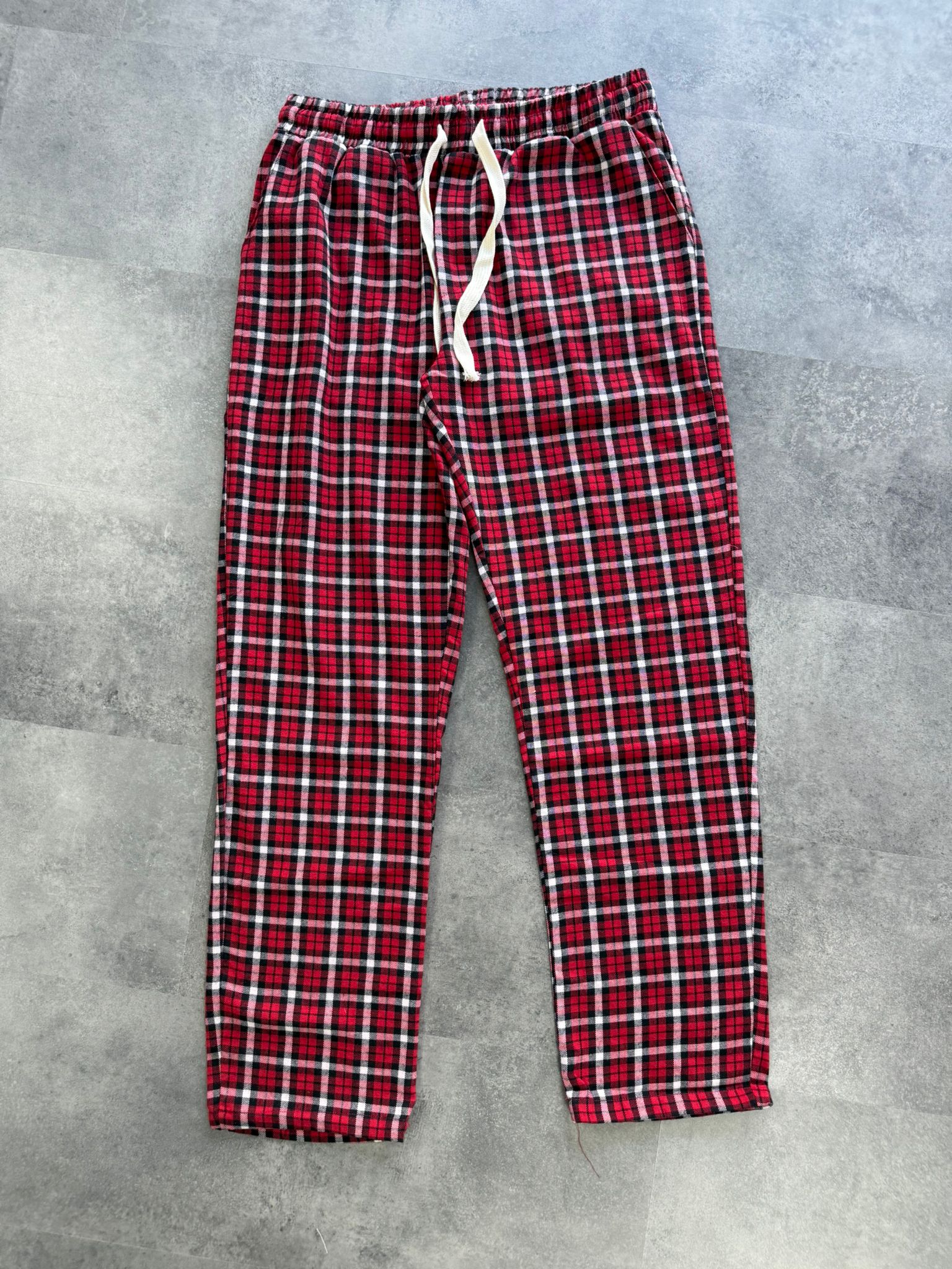 Yeni Sezon Flanel Ekoseli Pijama - 4