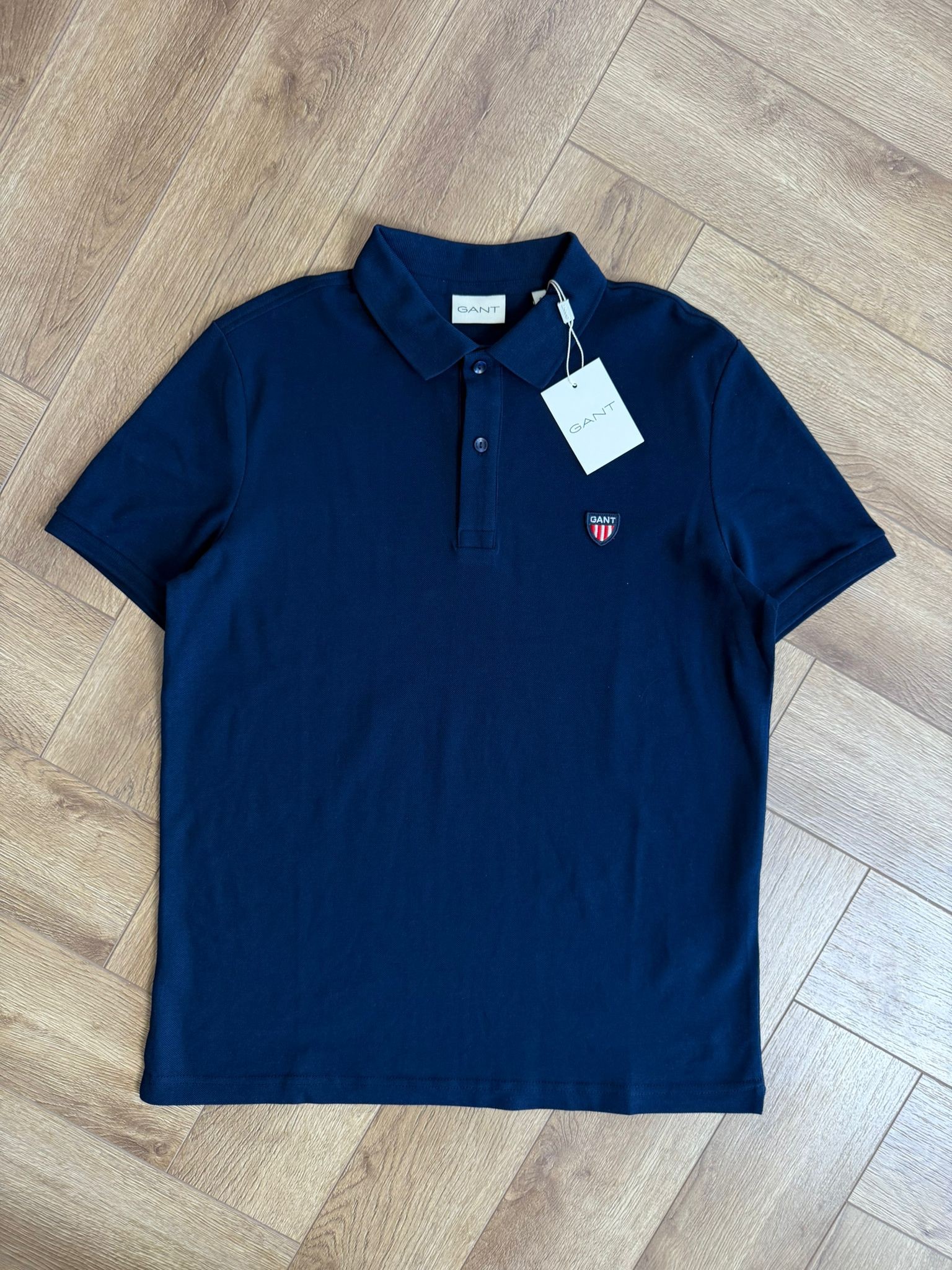 Yeni Sezon Patch Arma Basic Mini Logo Polo Yaka - LACİVERT
