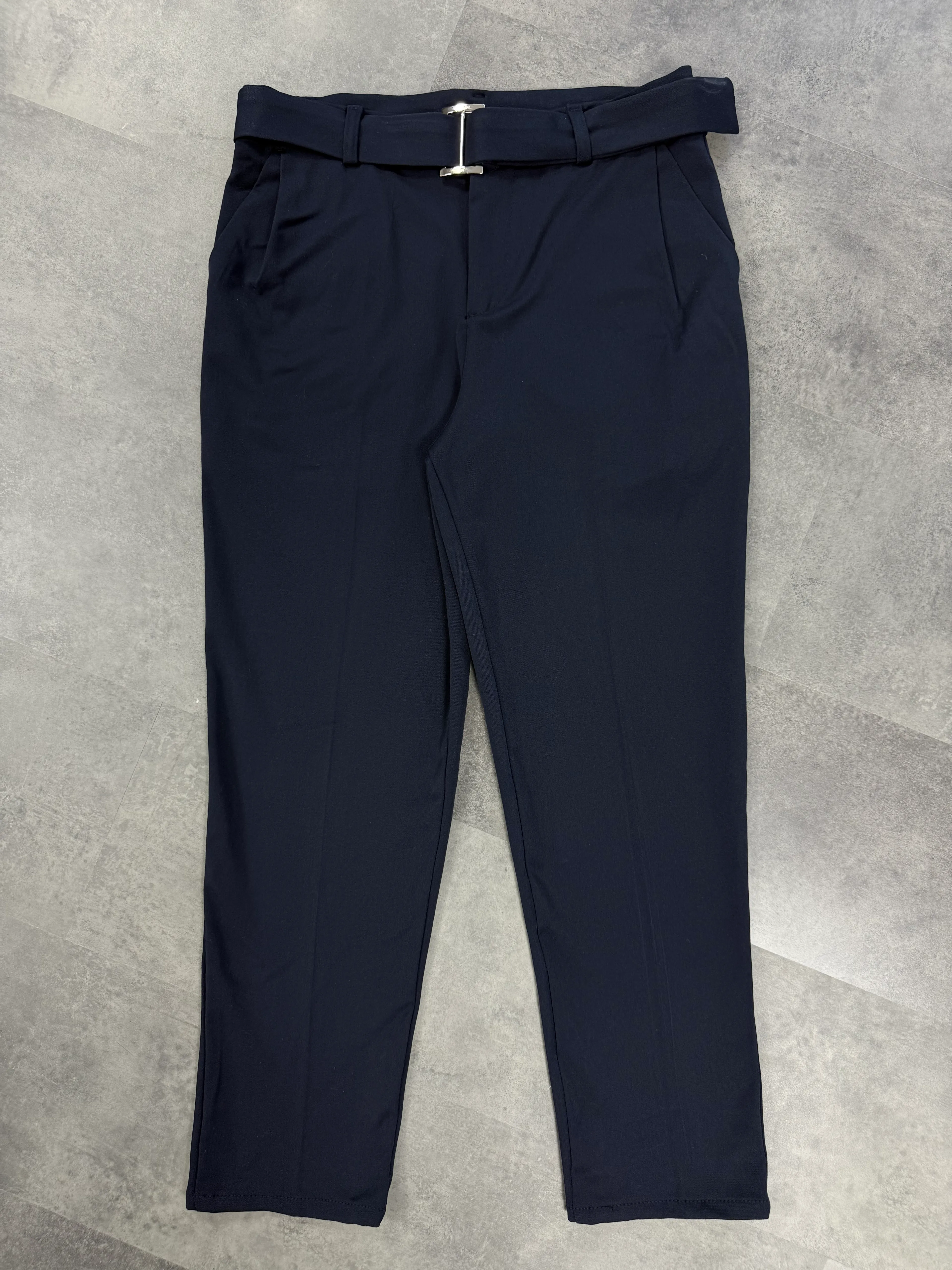 Yeni Sezon İtalyan Kumaş Kalın Kışlık Casual Pantalon