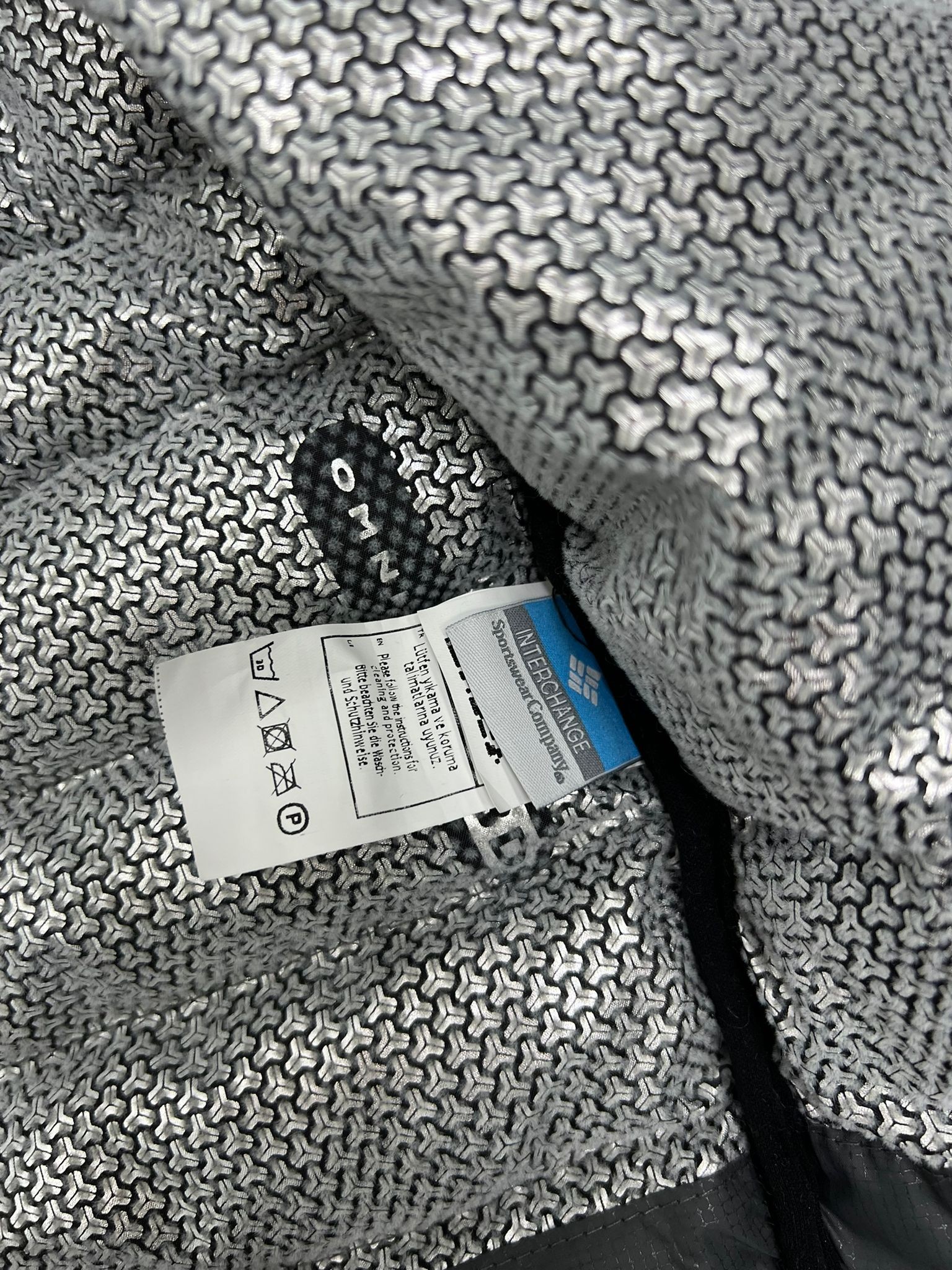 Çocuk 3D Termal Limited Edition Tıtanıum Omni Heat Gray Kapşonlu Mont