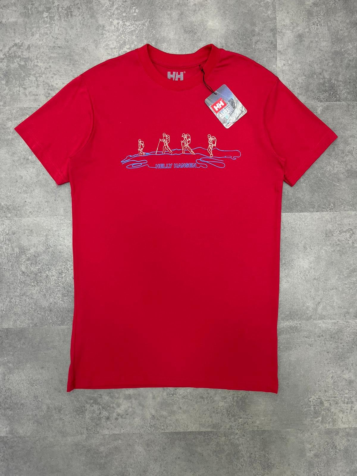 Yeni Sezon Climber Water Kırmızı T-shirt