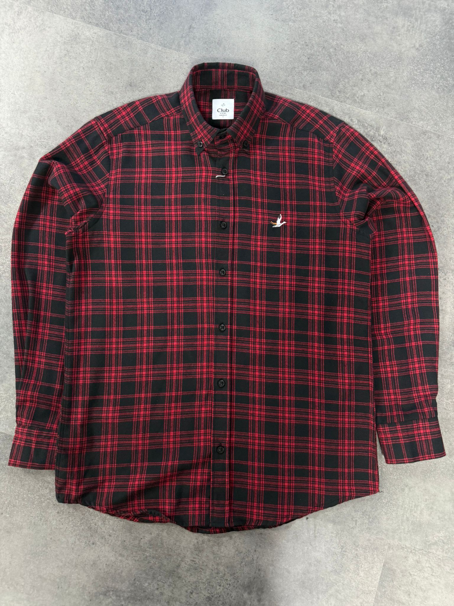 Yeni Sezon Kışlık Flanel Classic Logo Gömlek - EKOSELİ