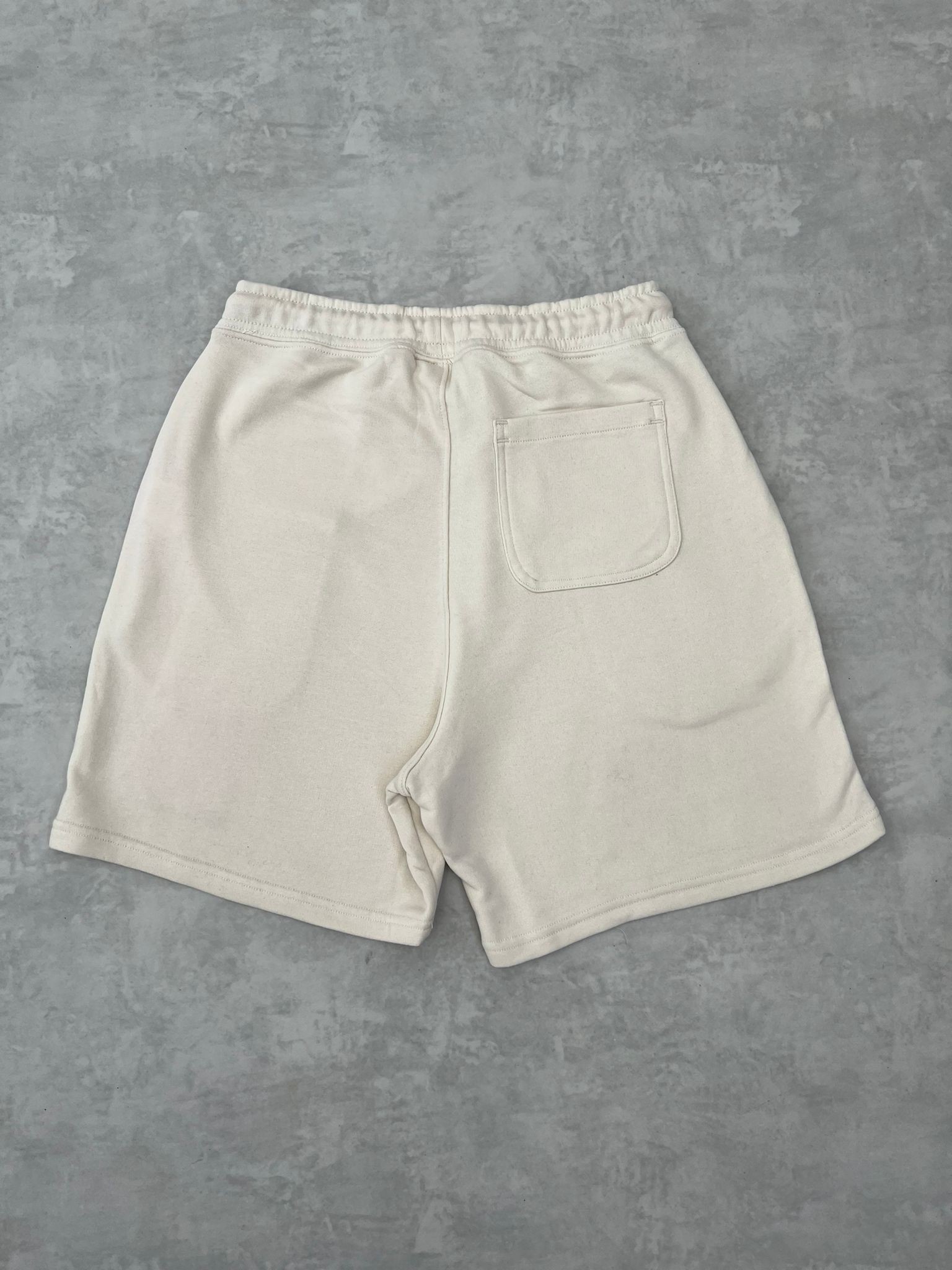 Essential Logo Classic Cream  Relax Kalıp Şort