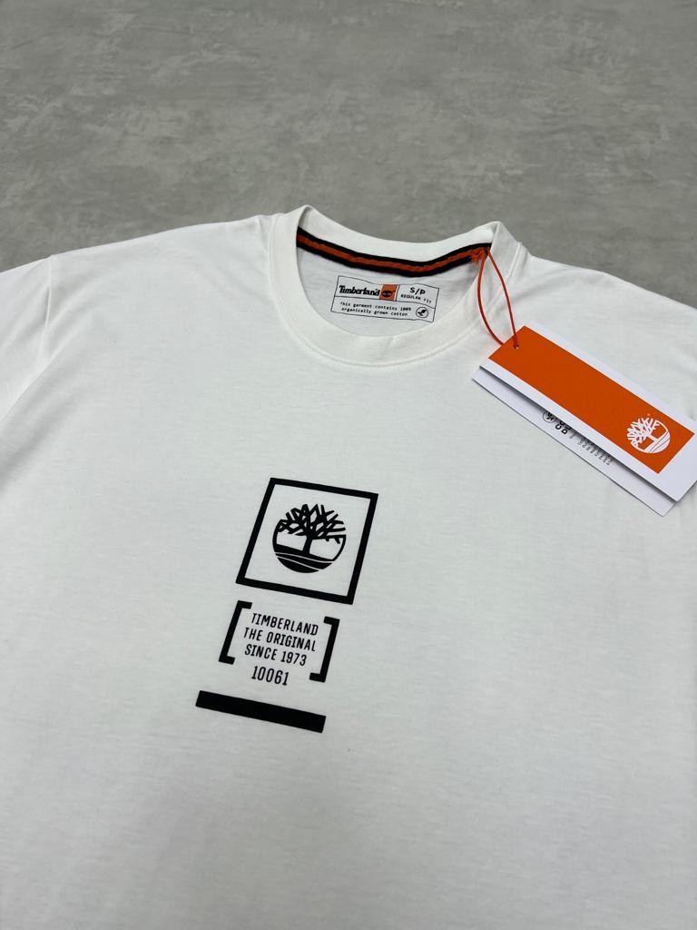 Mid Logo Krem T-shirt