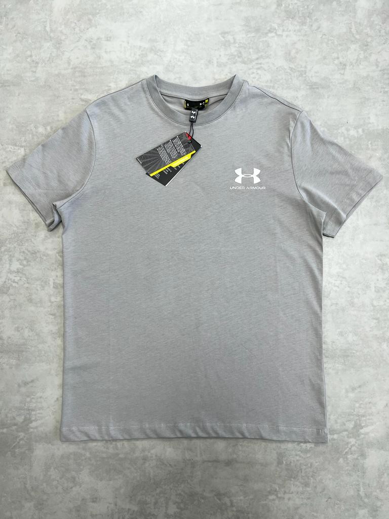 Basic Mini Logo Gray T-shirt