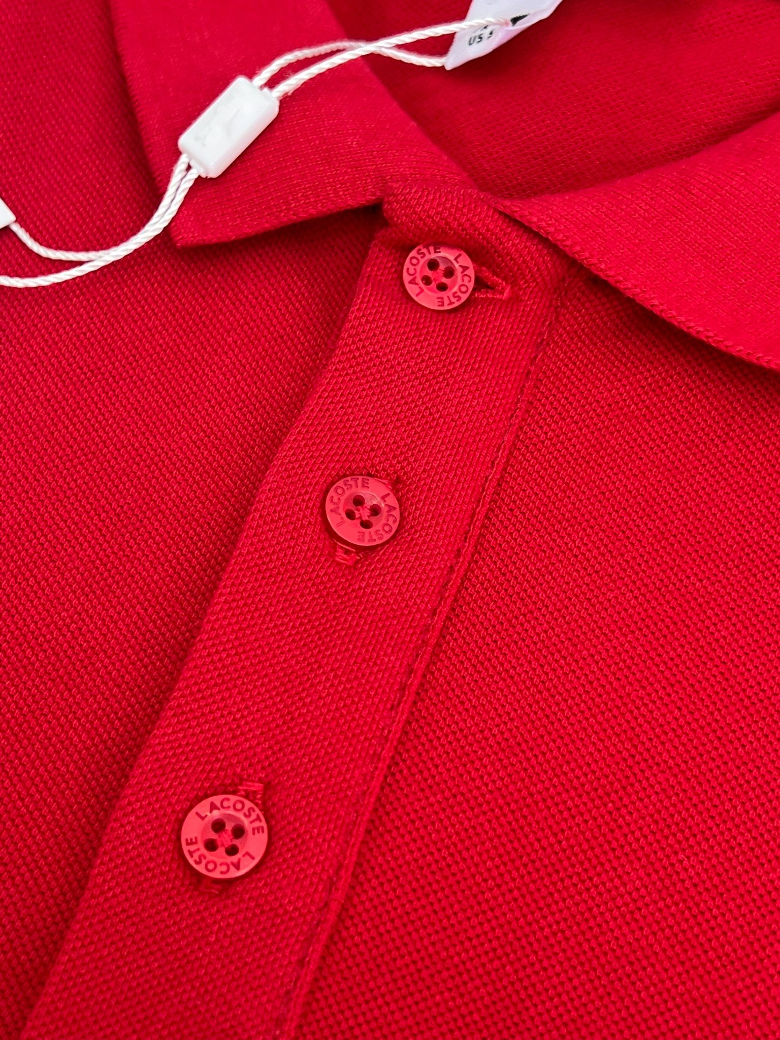 Yeni Sezon Özel Logo Limited Edition Red  Polo Yaka