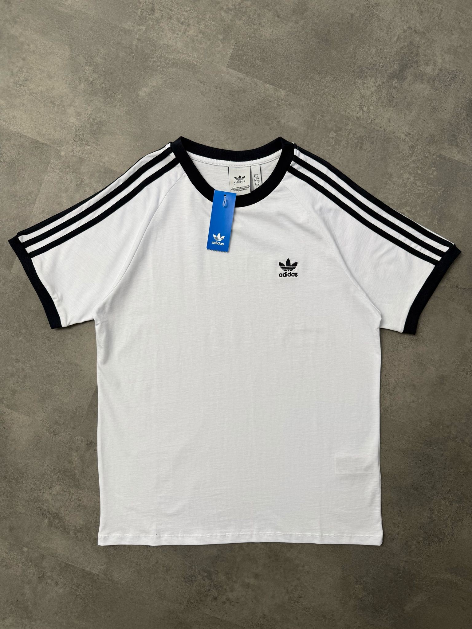 Yeni Sezon Classics 3 Stripes T-shirt - BEYAZ