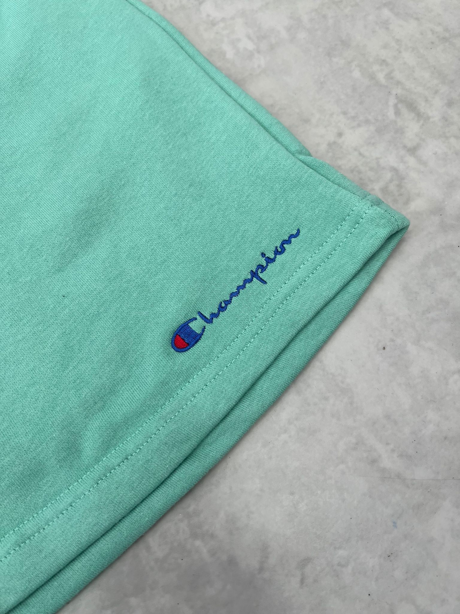 Essential Logo Classic Water Green Relax Kalıp Şort