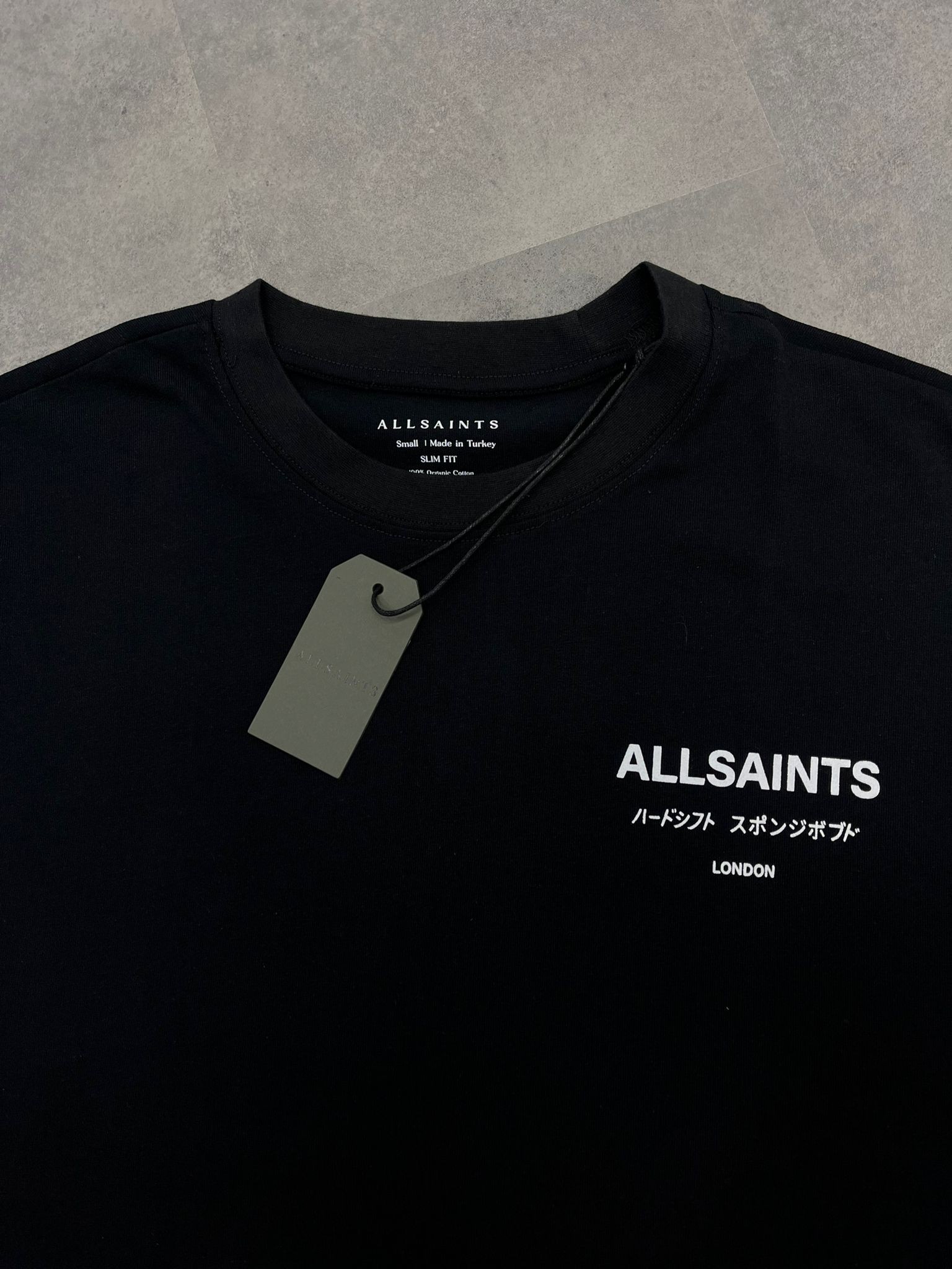 Yeni Sezon Back To Print Underground Oversized Black T-shirt