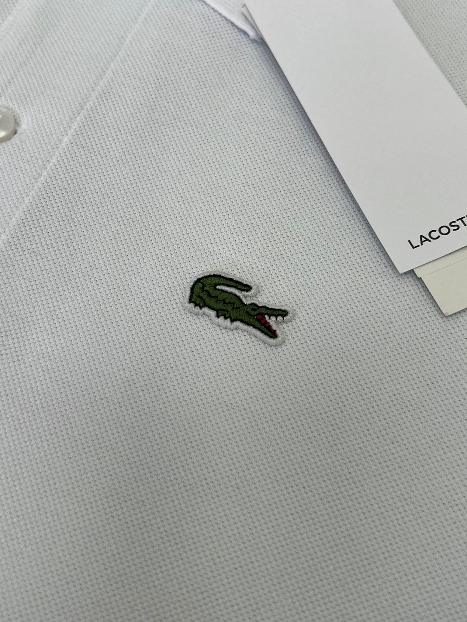 Yeni Sezon  Logo Mini Logo Classic White  Polo Yaka