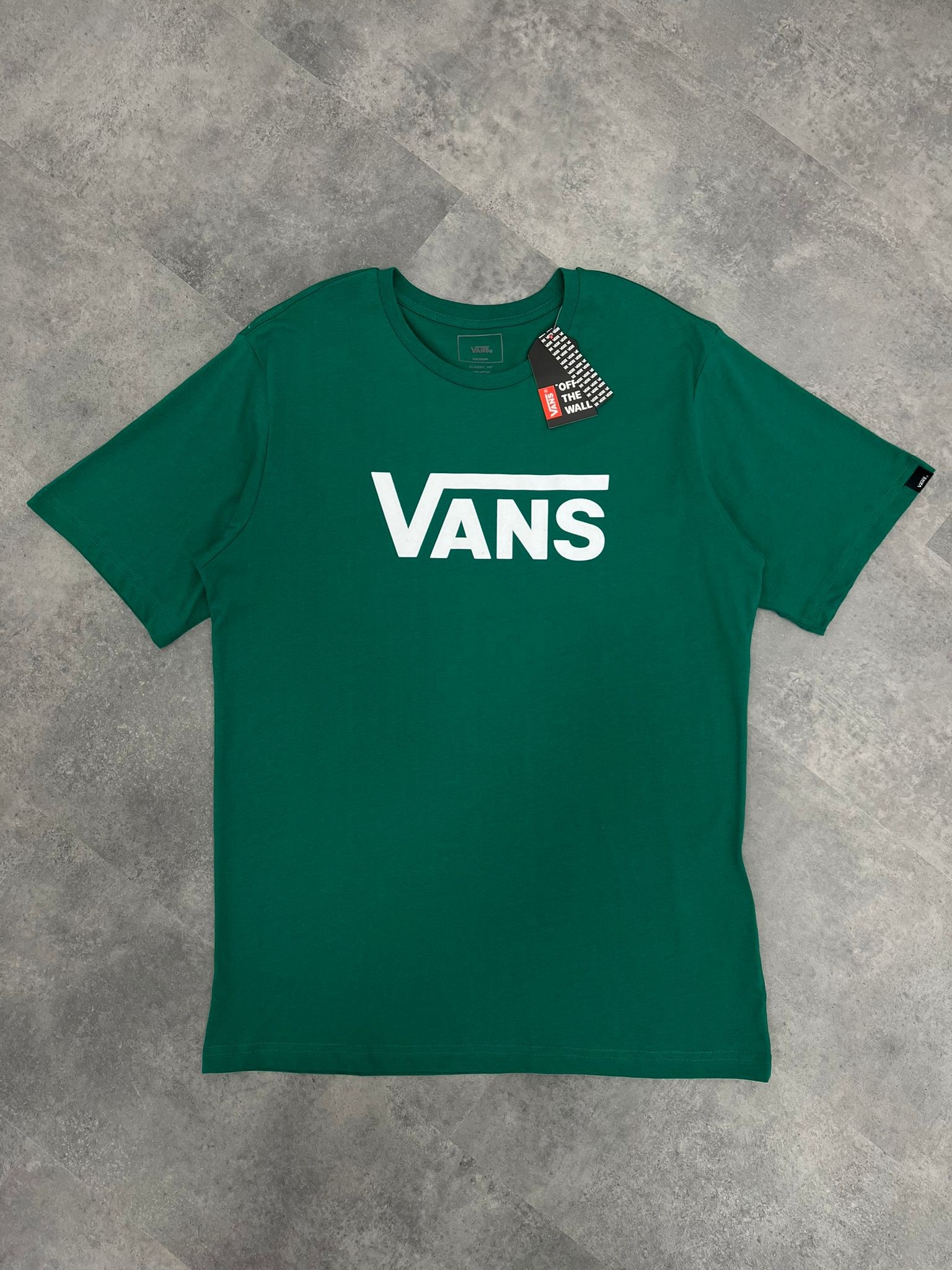 Yeni Sezon Mid Icon Logo Classic Green T-shirt