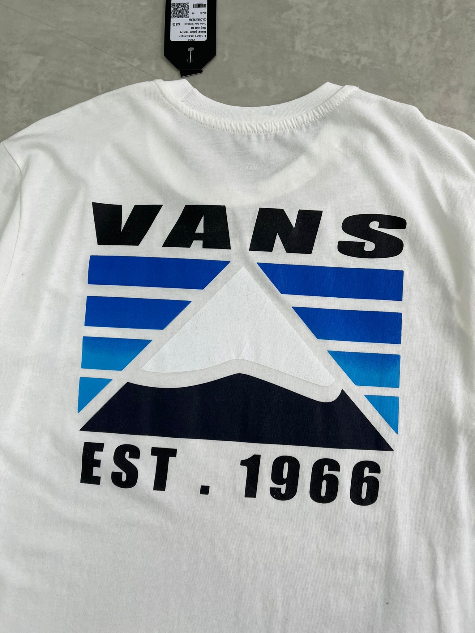 Yeni Sezon Back To Print Est.1966  White T-shirt