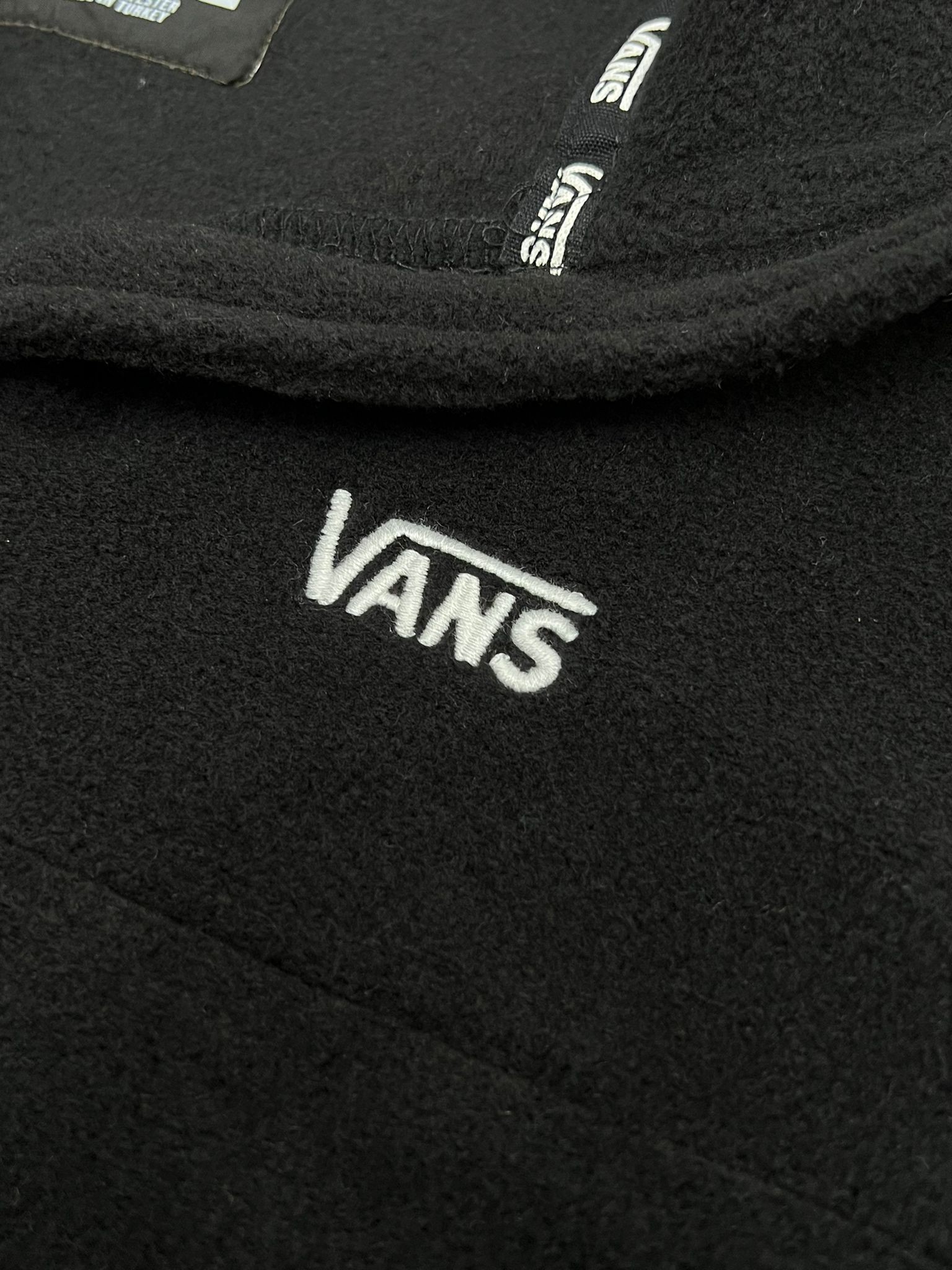 Yarım Fermuarlı Classic Black Polar