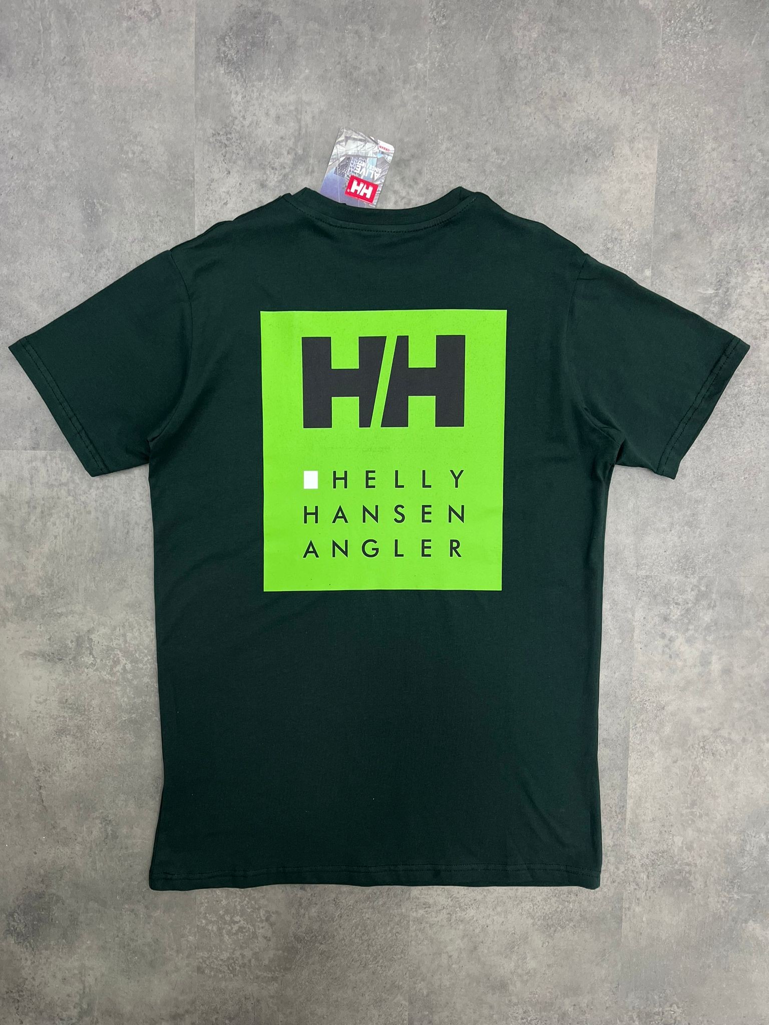 Yeni Sezon Back To Print Mid Icon Angle Green T-shirt