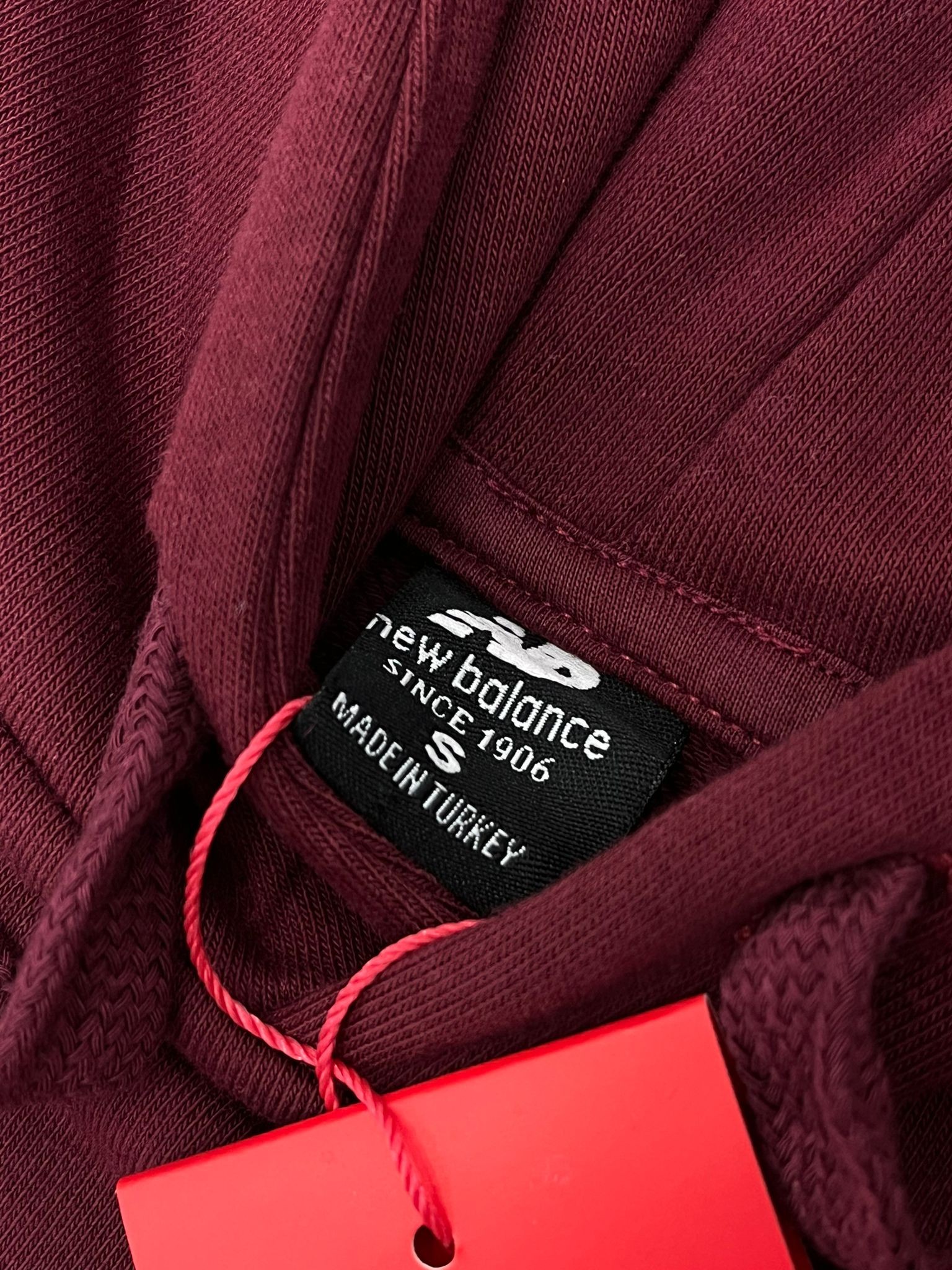 Mid Essential İcon Logo Bordo Sweatshirt