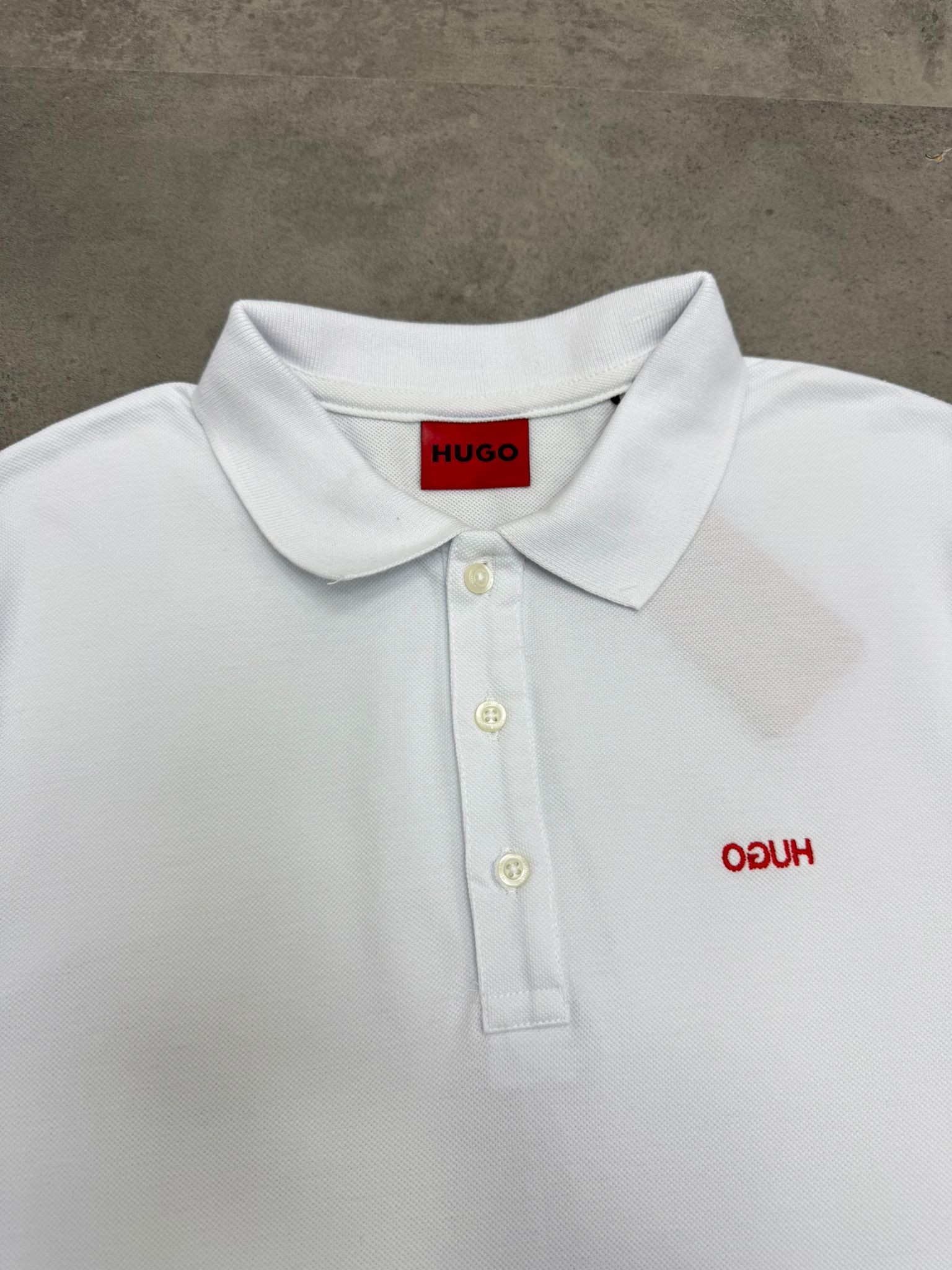 Yeni Sezon Opposite Basic Mini Logo Classic Polo Yaka