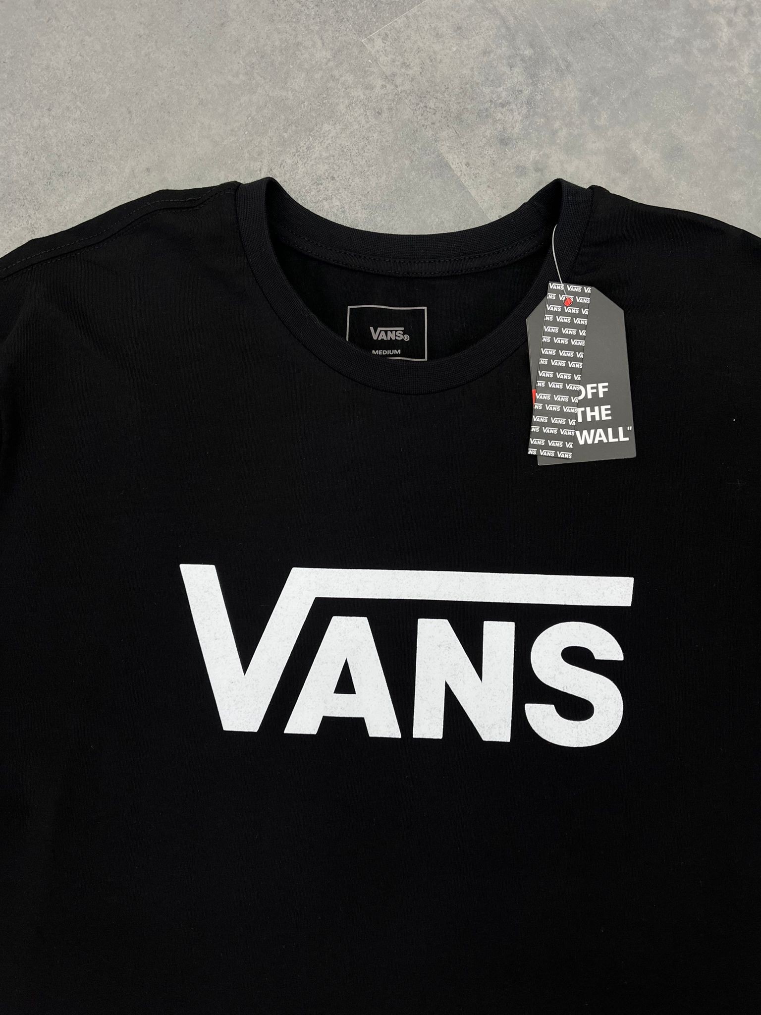 Yeni Sezon Mid Icon Logo Classic Black T-shirt