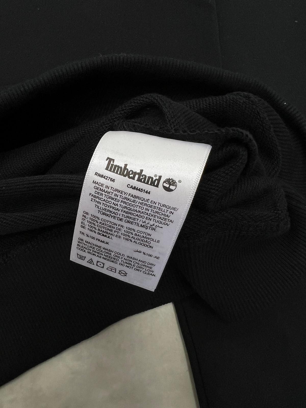 Ton To Tone Mid Icon Nakış Black Sweatshirt