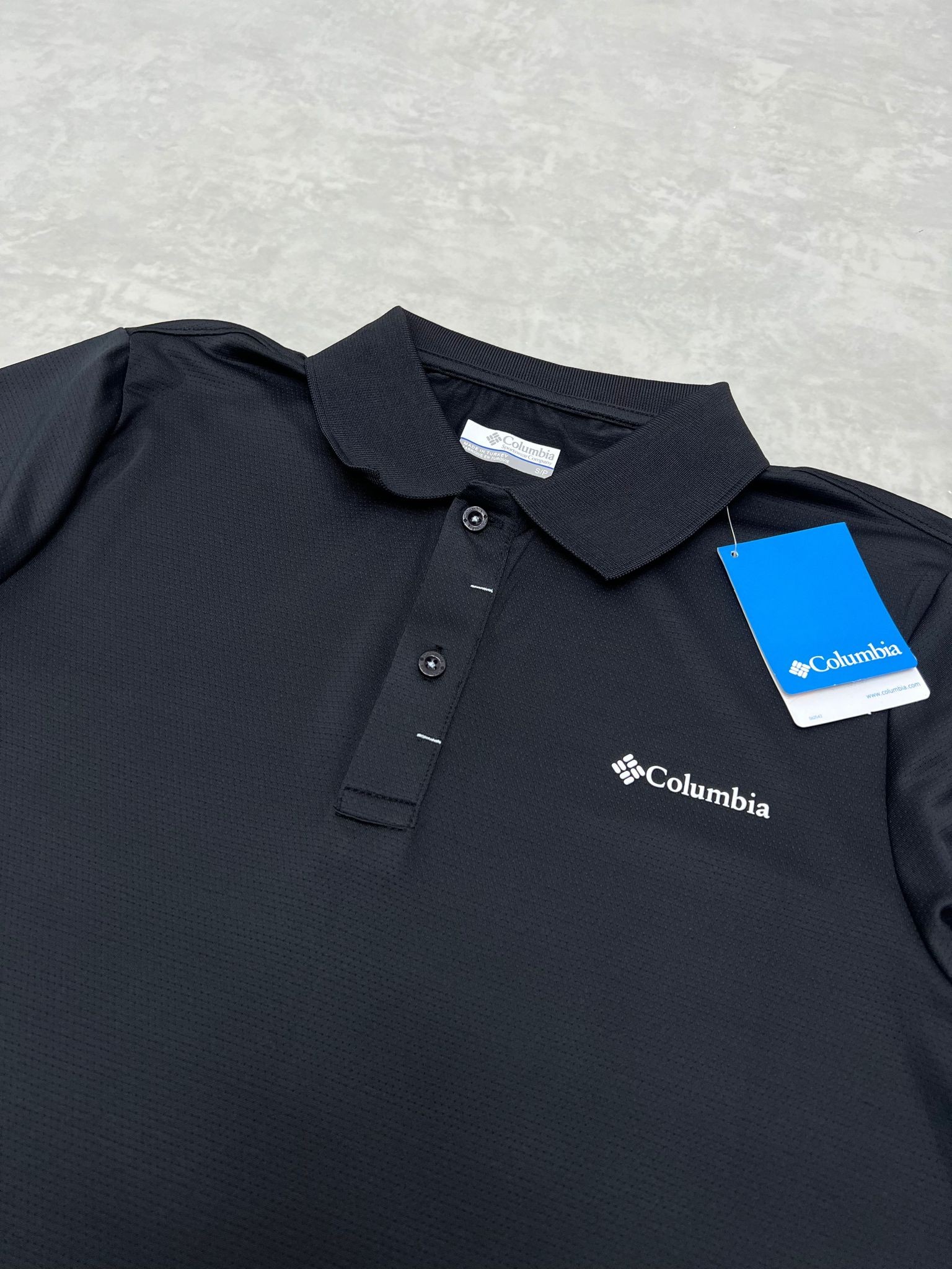 Clima Cool (Nefes Alan)  Black  Polo Yaka T-shirt